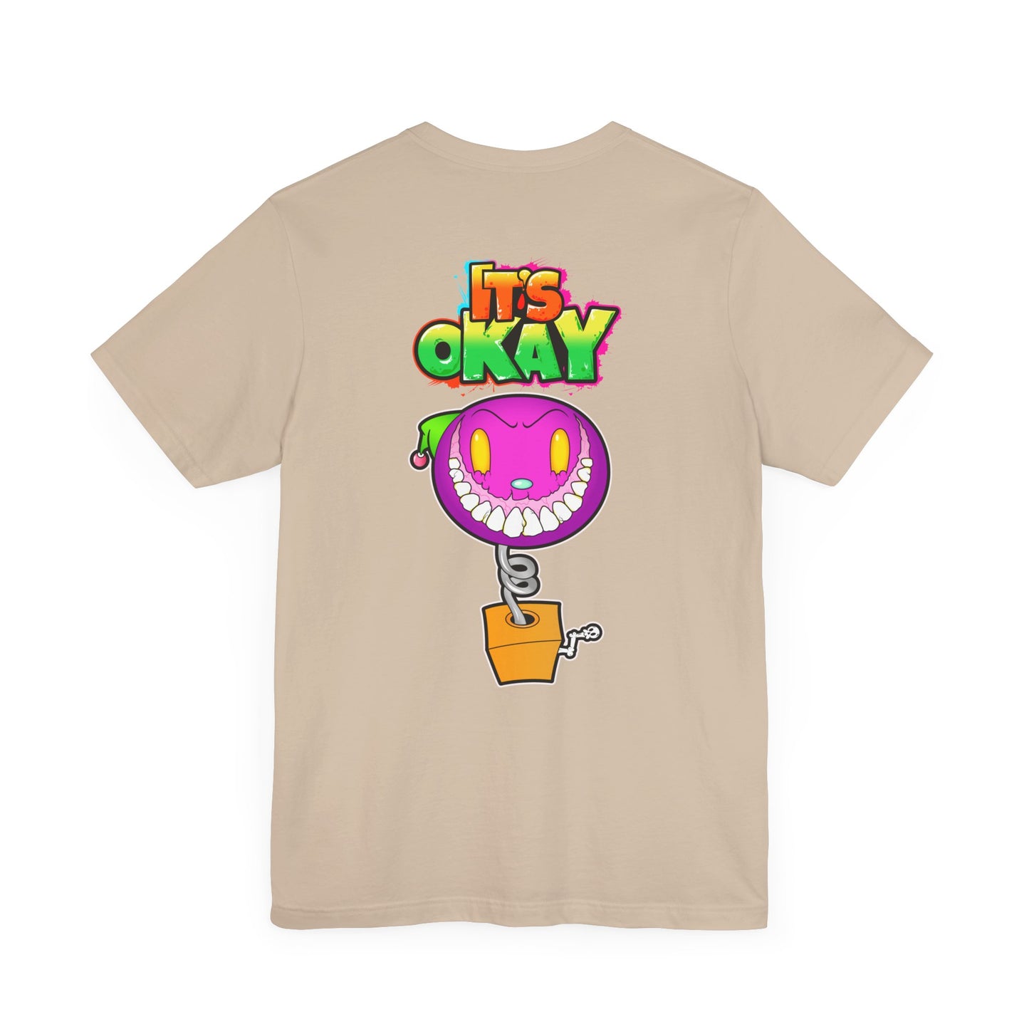 T-shirt with Koshi Bear Logo and Jack from the It's Okay Collection