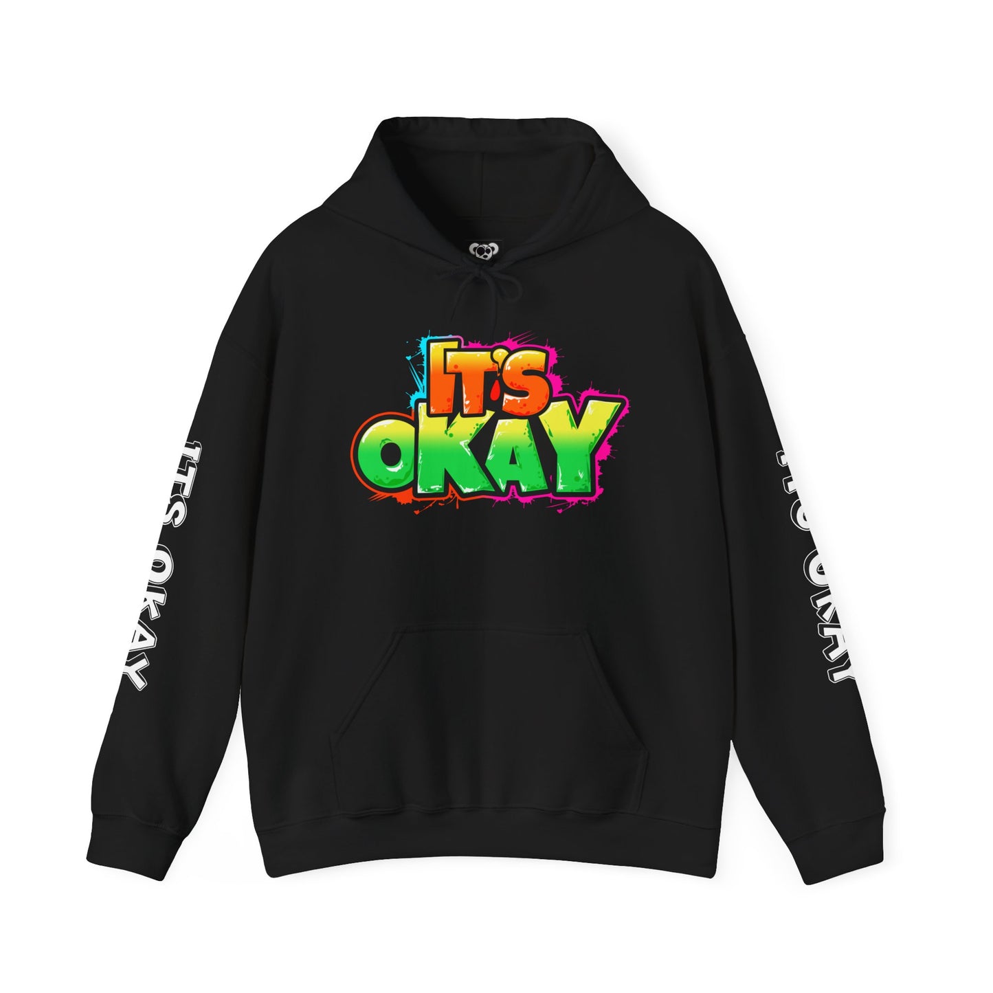 Graffiti It's Okay Unisex Hoodie Sweatshirt with Krishade