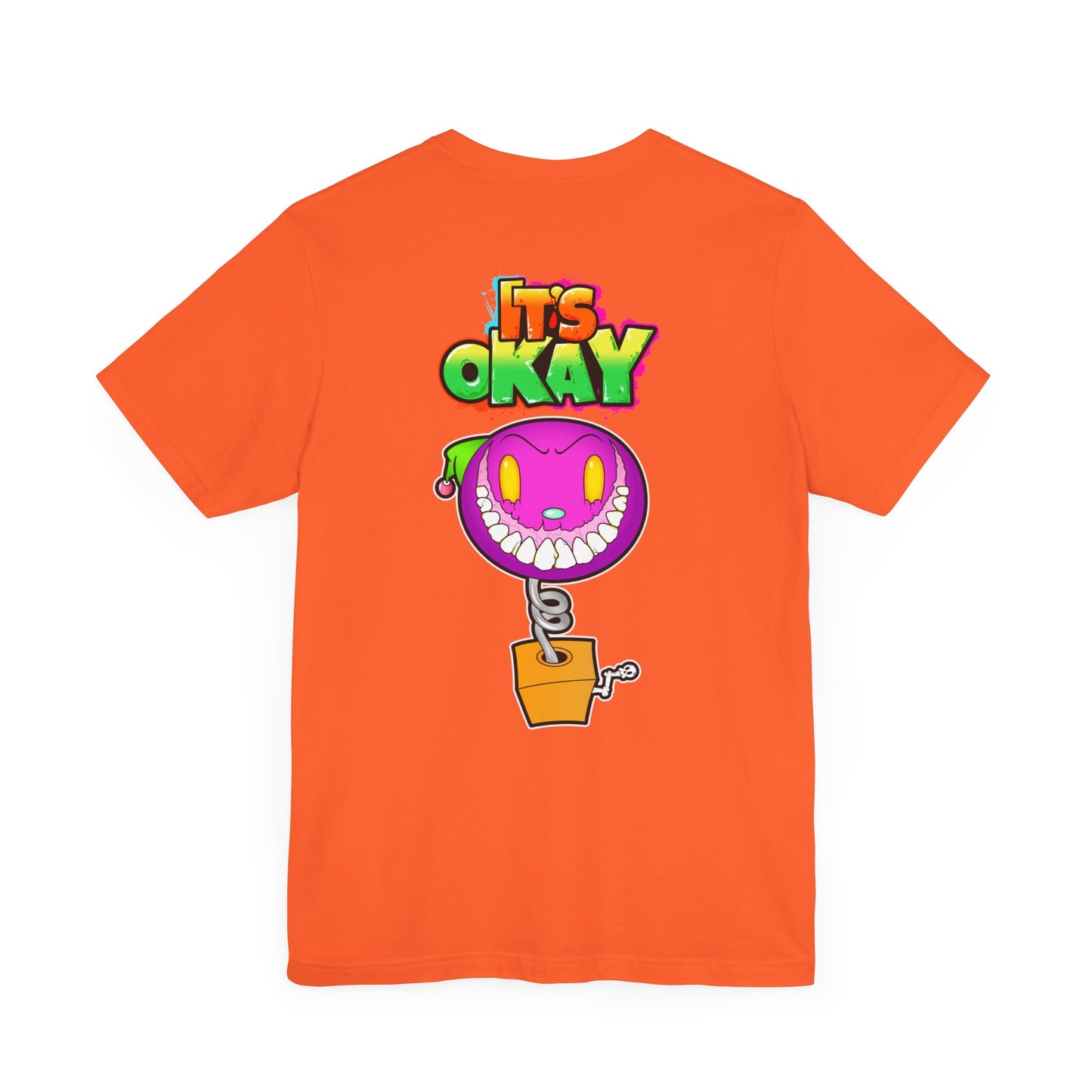 T-shirt with Koshi Bear Logo and Jack from the It's Okay Collection