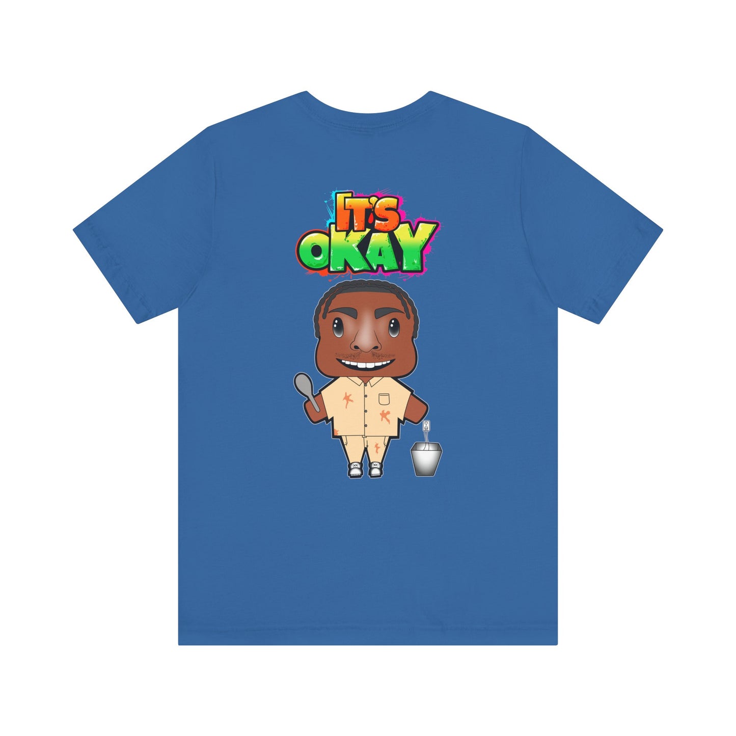 T-shirt with Koshi Bear Logo and Casel from the It's Okay Collection