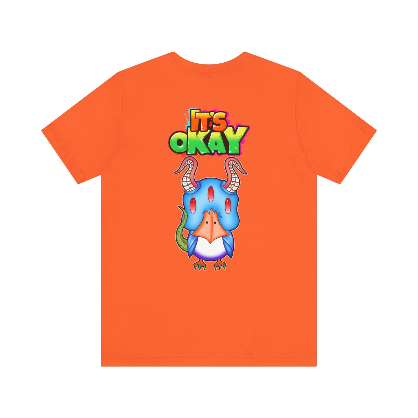 T-shirt with Koshi Bear Logo and Krishade from the It's Okay Collection