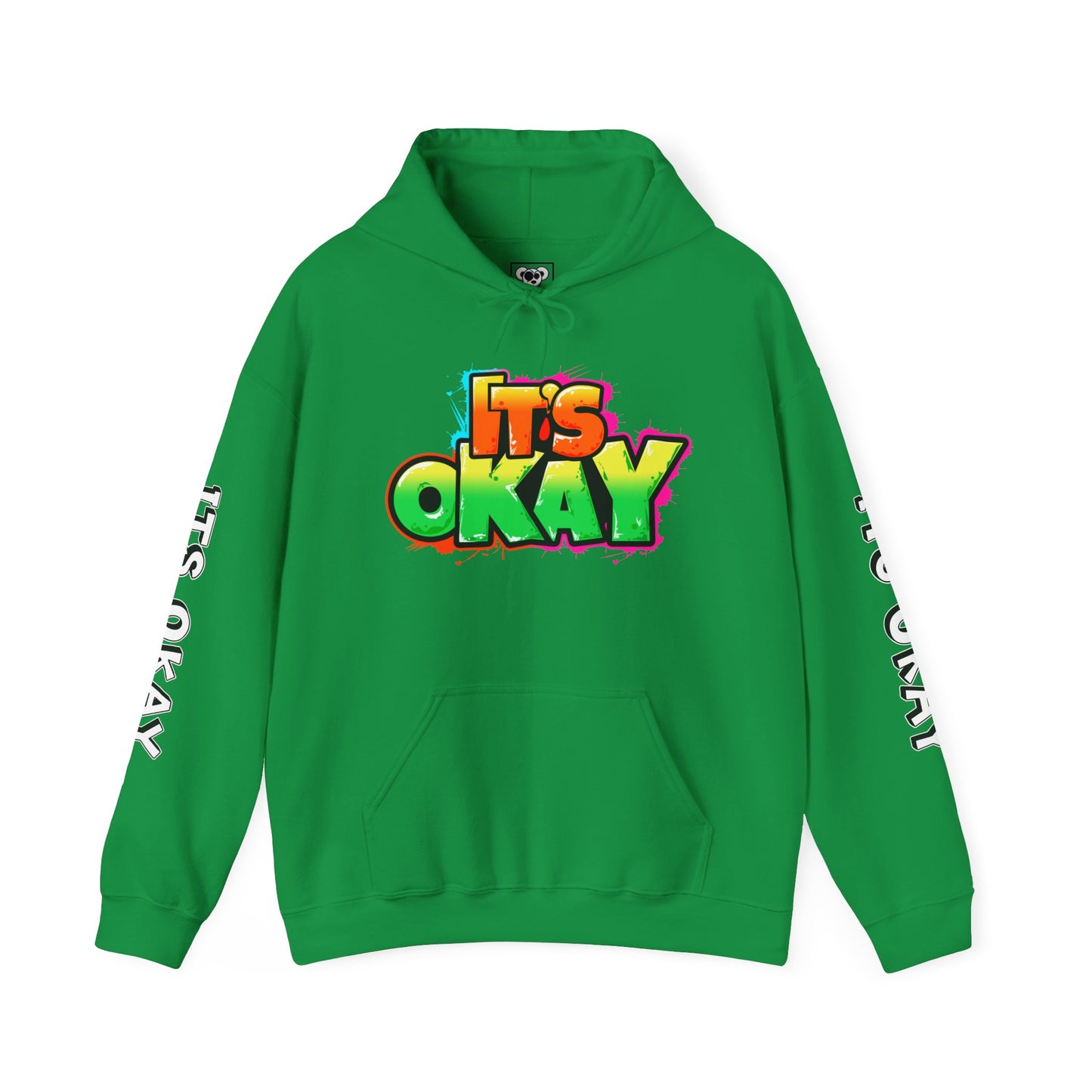 Graffiti It's Okay Unisex Hoodie Sweatshirt with Mr. Ricci