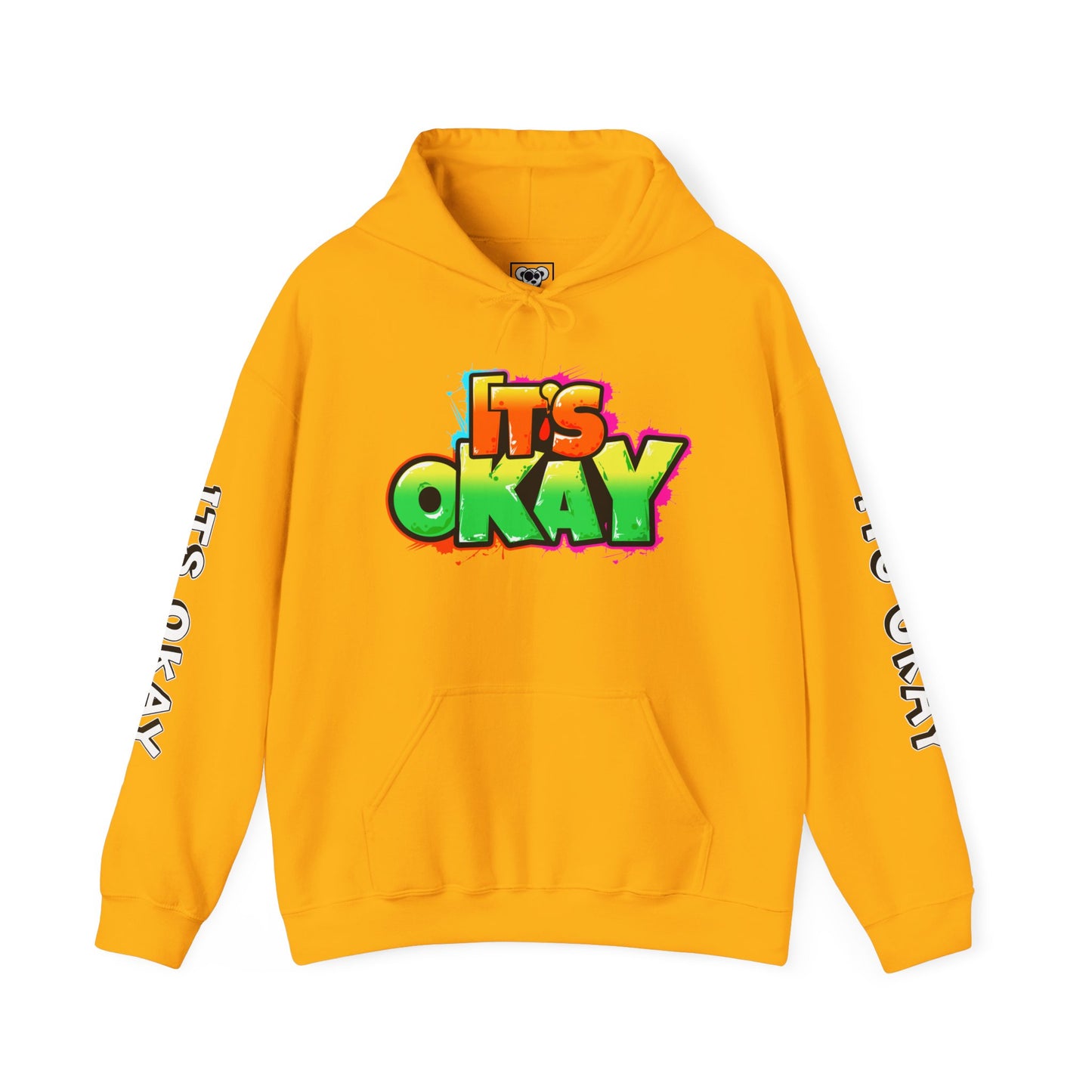 Graffiti It's Okay Unisex Hoodie Sweatshirt with Krishade