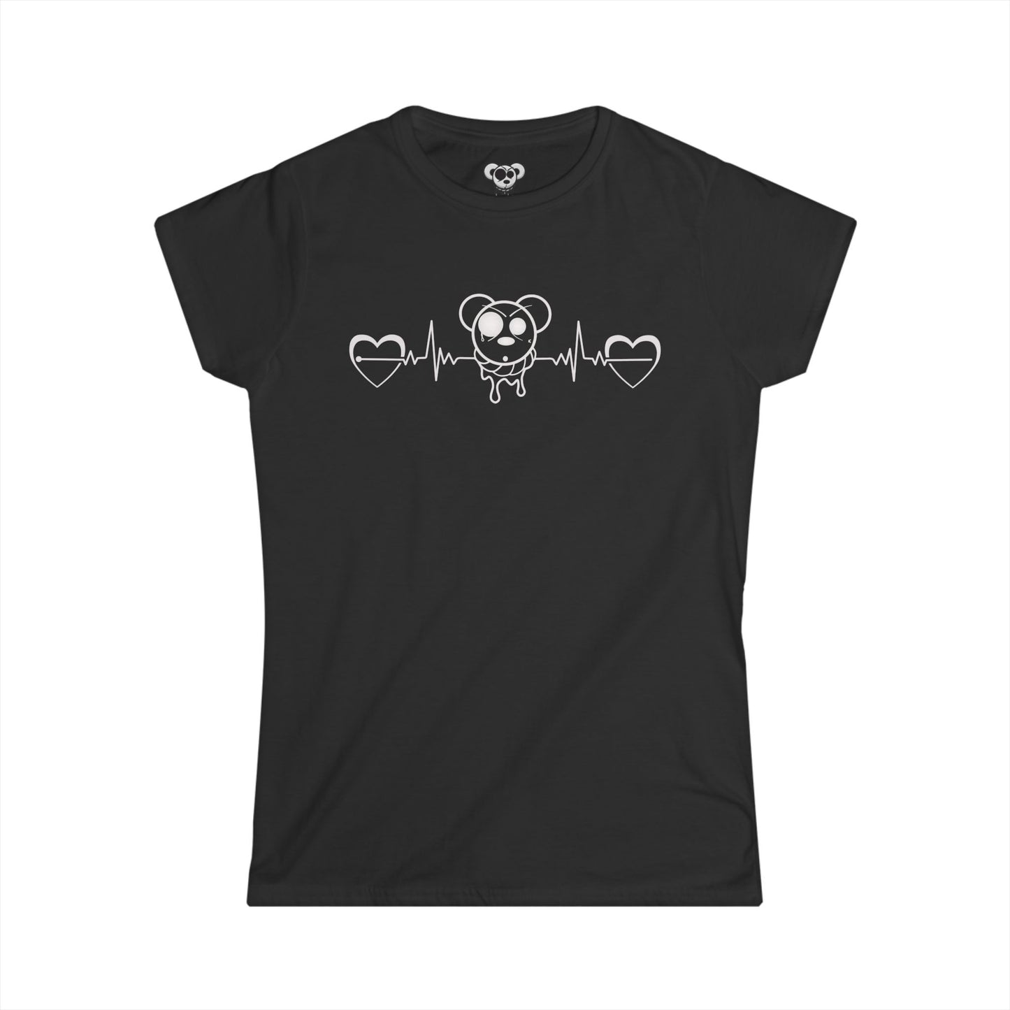 Heart EKG Women's Softstyle Tee