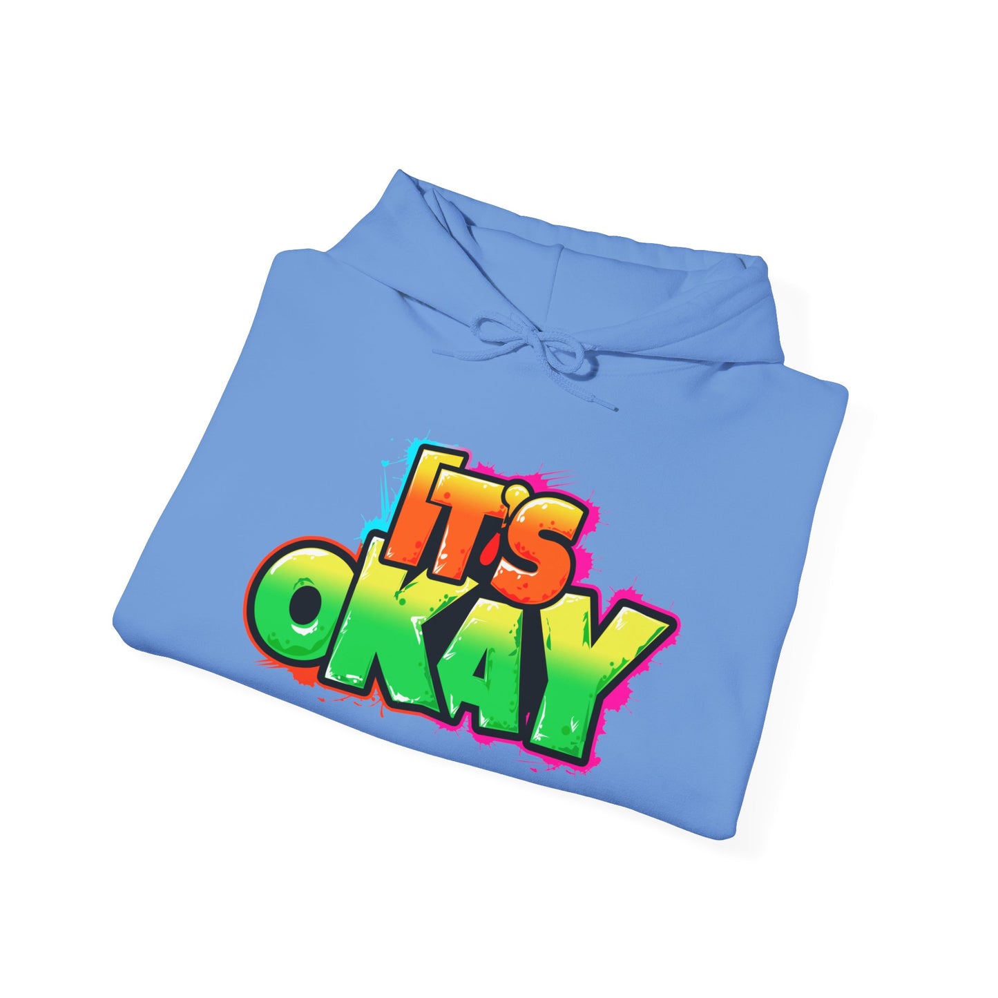 Graffiti It's Okay Unisex Hoodie Sweatshirt with Andy