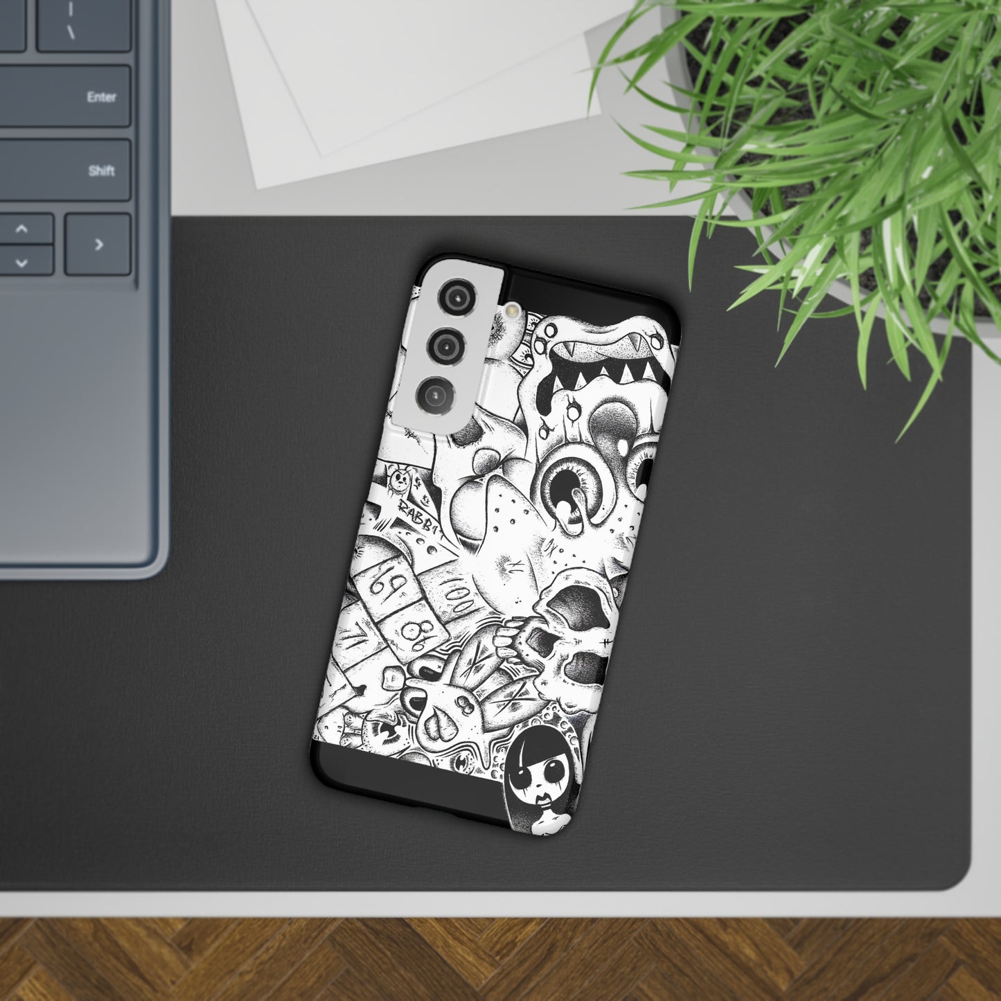 B&W Koshir  World Collage Slim Cases