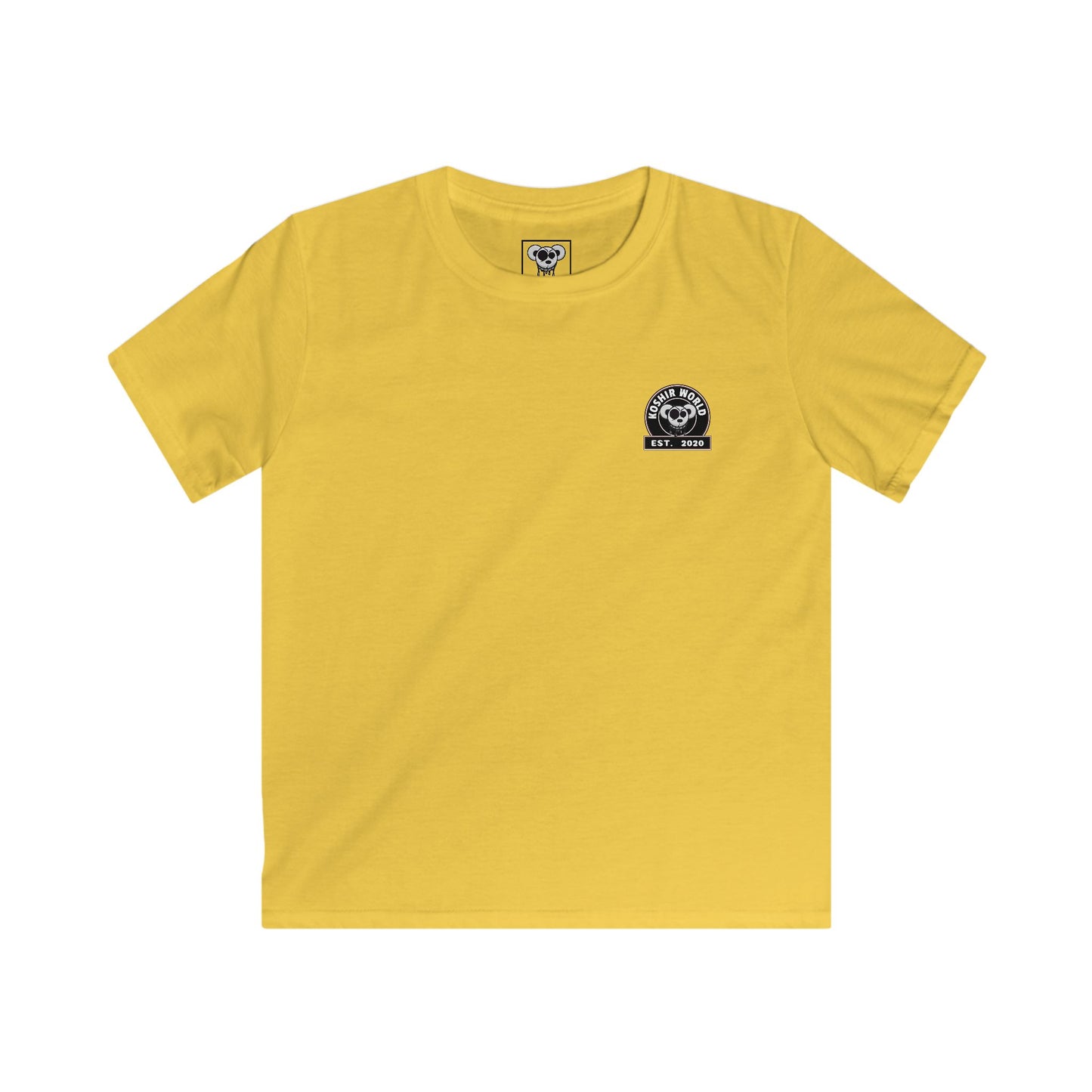 Kids Softstyle Tee with the Character Phutie From the It's okay collection