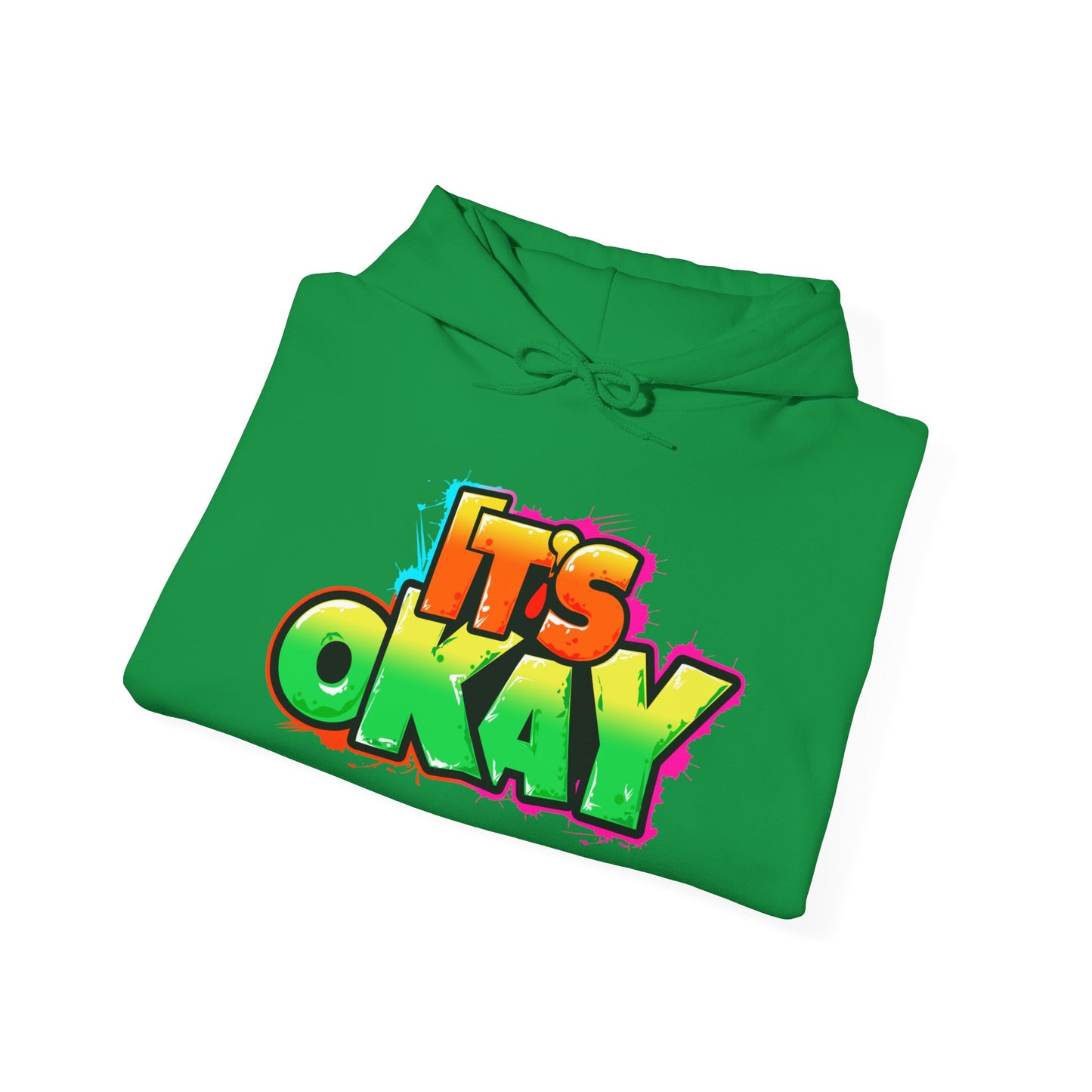 Graffiti It's Okay Unisex Hoodie Sweatshirt with Mr. Ricci