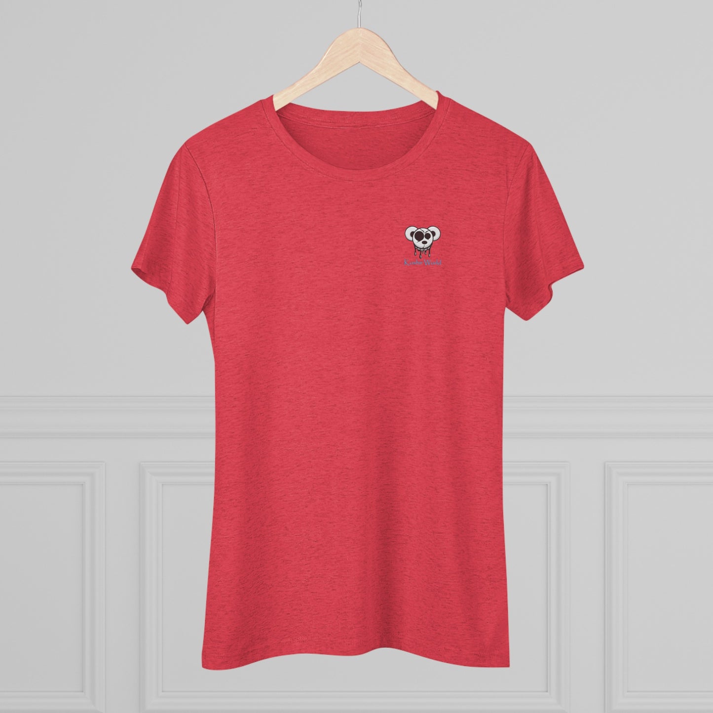 Women's Triblend Tee with the Koshi Bear