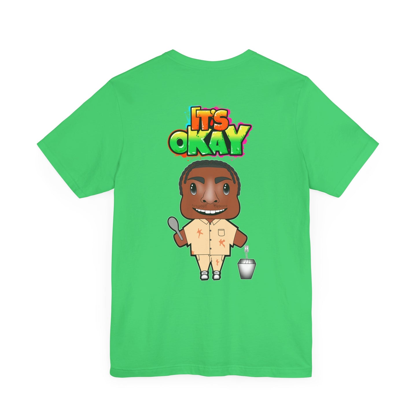 T-shirt with Koshi Bear Logo and Casel from the It's Okay Collection