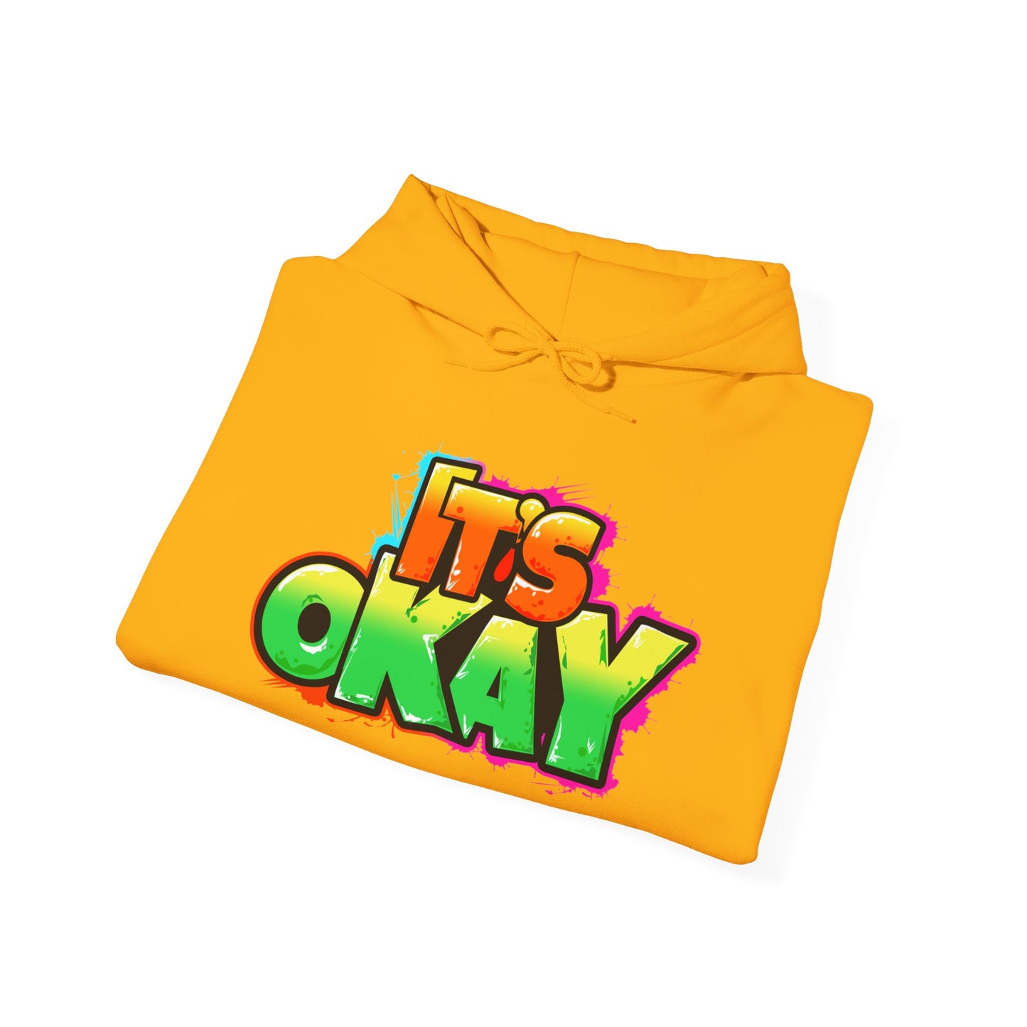 Graffiti It's Okay Unisex Hoodie Sweatshirt with Mr. Ricci