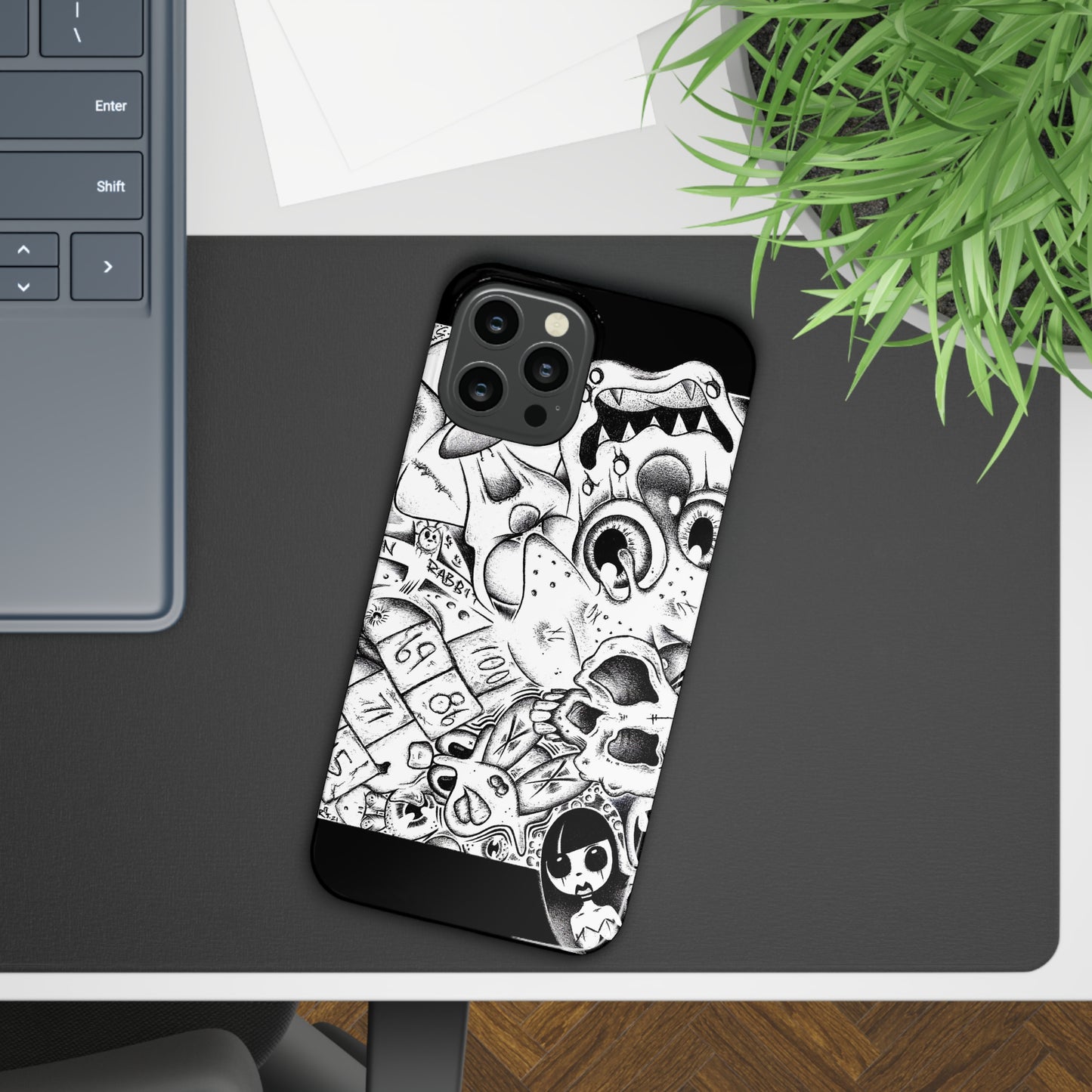 B&W Koshir  World Collage Slim Cases