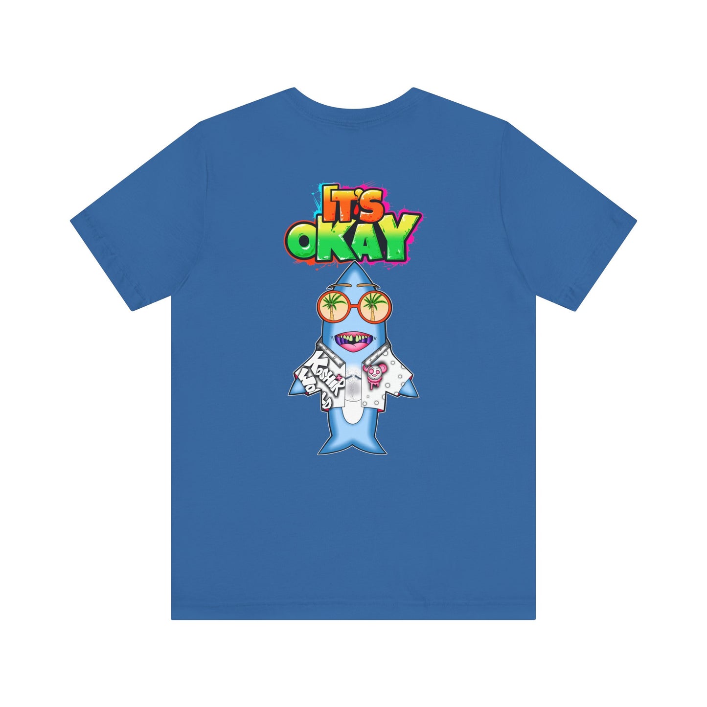 T-shirt with Koshi Bear Logo and Jawbo from the It's Okay Collection