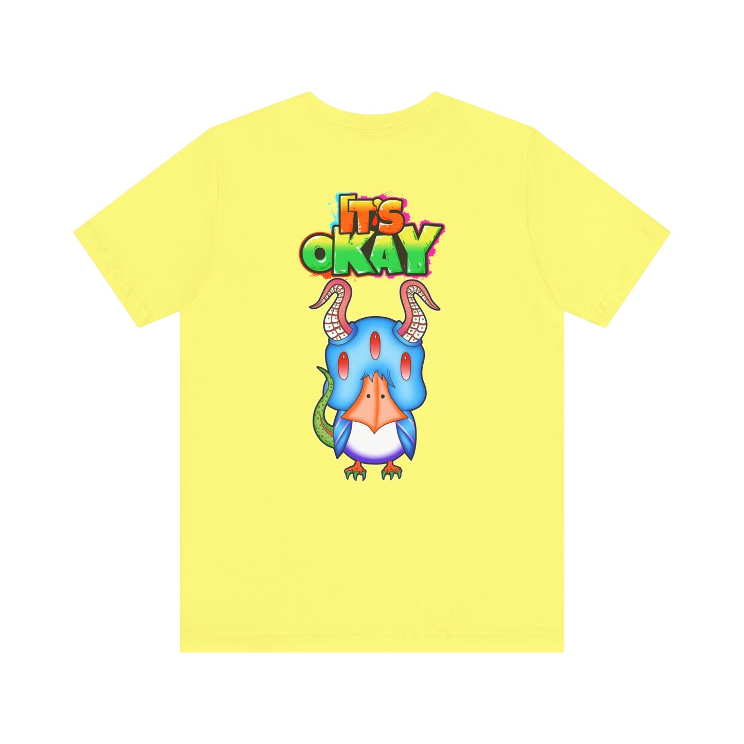 T-shirt with Koshi Bear Logo and Krishade from the It's Okay Collection