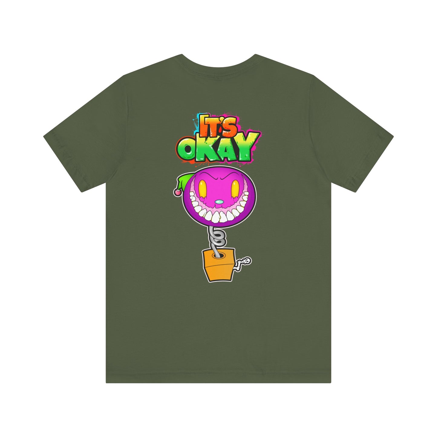 T-shirt with Koshi Bear Logo and Jack from the It's Okay Collection