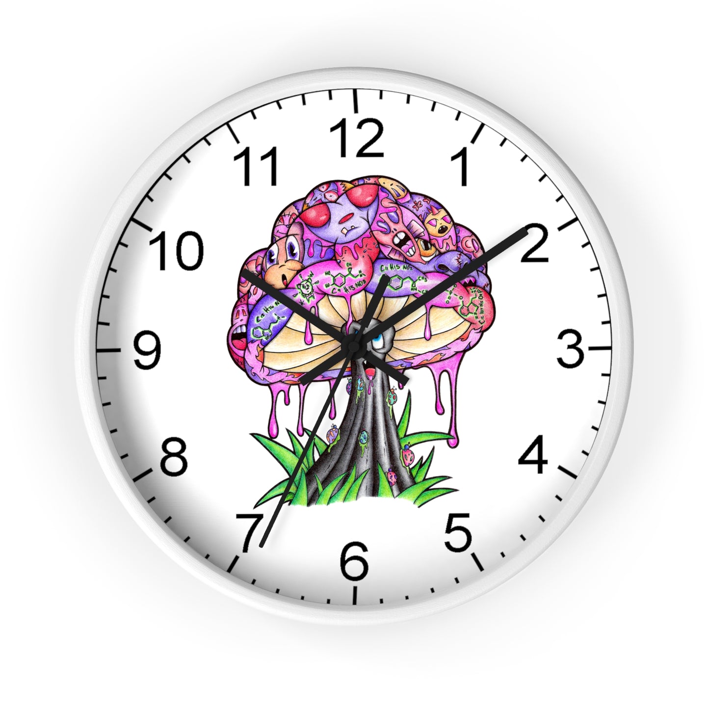 Shroom Wall Clock