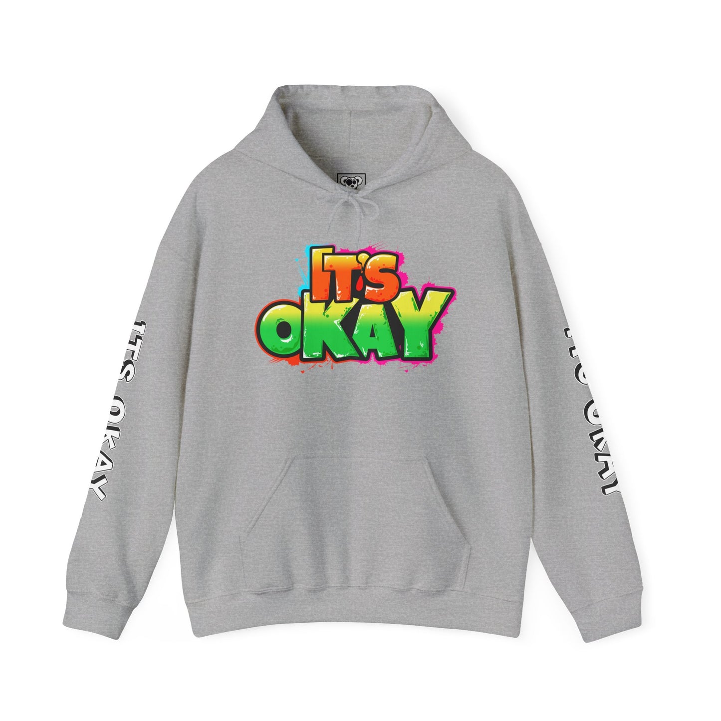 Graffiti It's Okay Unisex Hoodie Sweatshirt with Andy