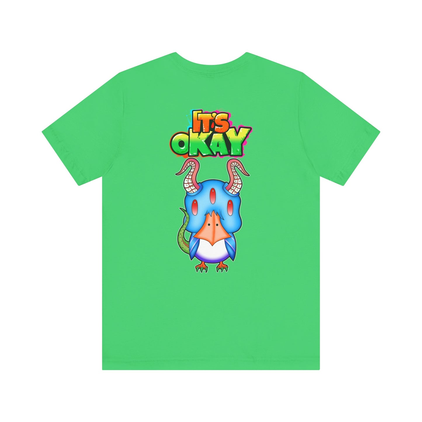 T-shirt with Koshi Bear Logo and Krishade from the It's Okay Collection