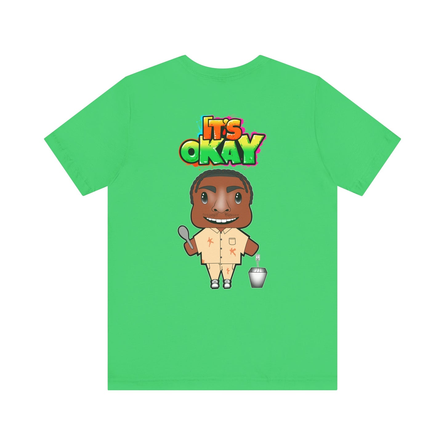 T-shirt with Koshi Bear Logo and Casel from the It's Okay Collection