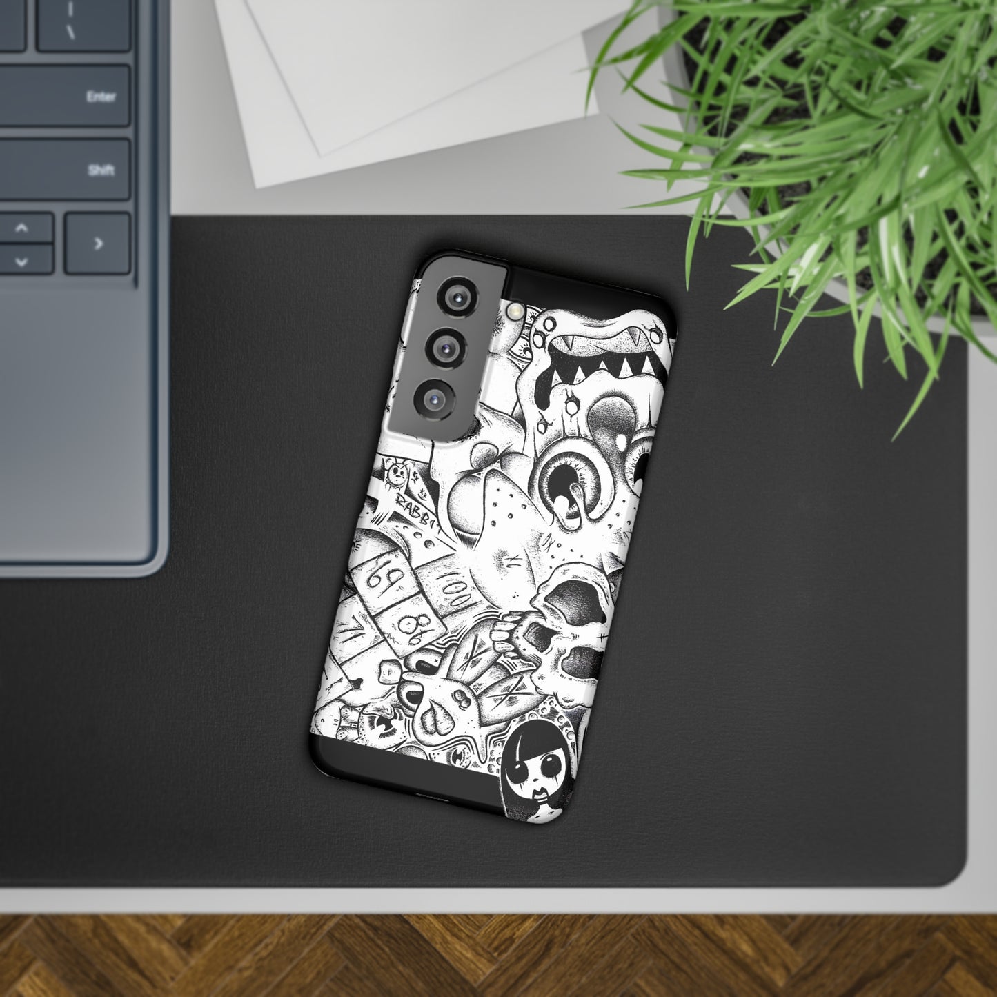 B&W Koshir  World Collage Slim Cases