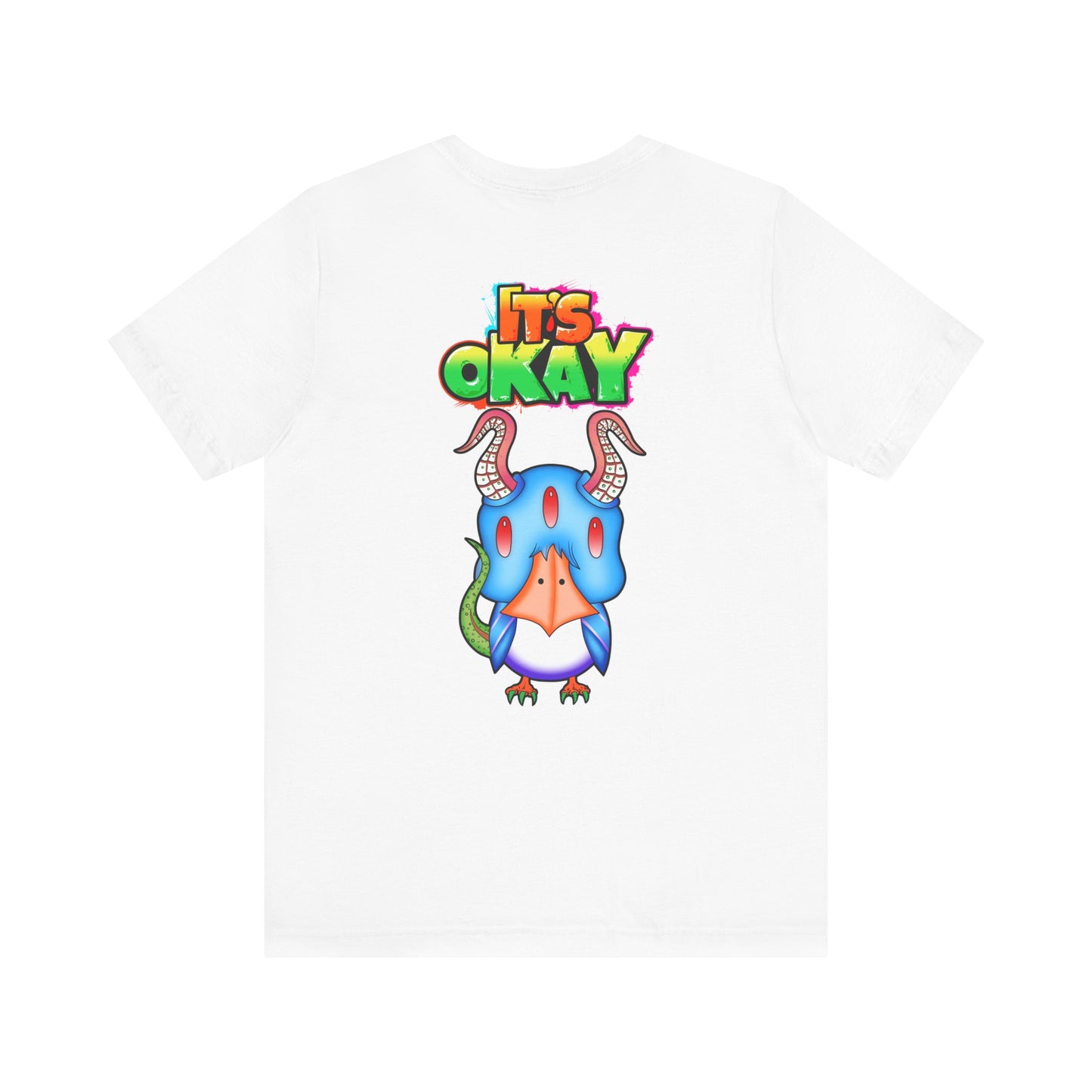 T-shirt with Koshi Bear Logo and Krishade from the It's Okay Collection