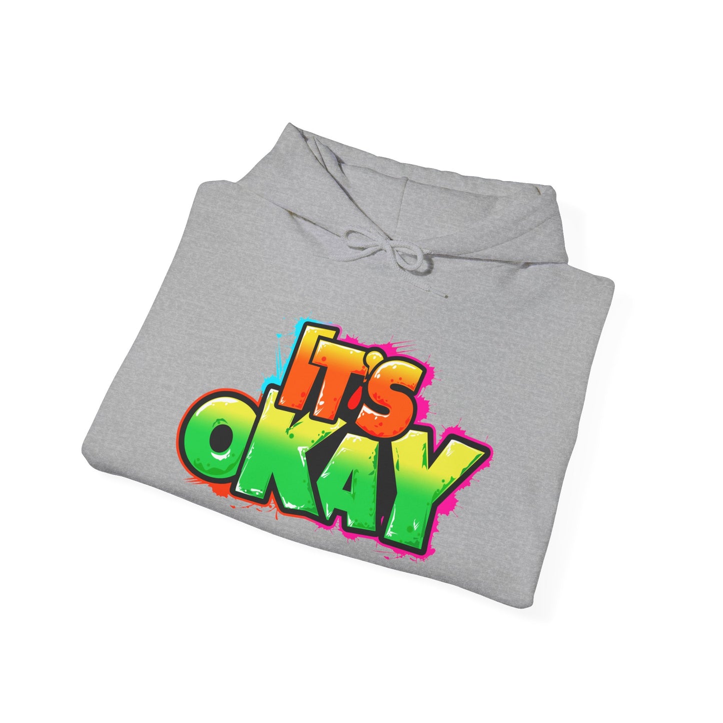 Graffiti It's Okay Unisex Hoodie Sweatshirt with Mr. Ricci