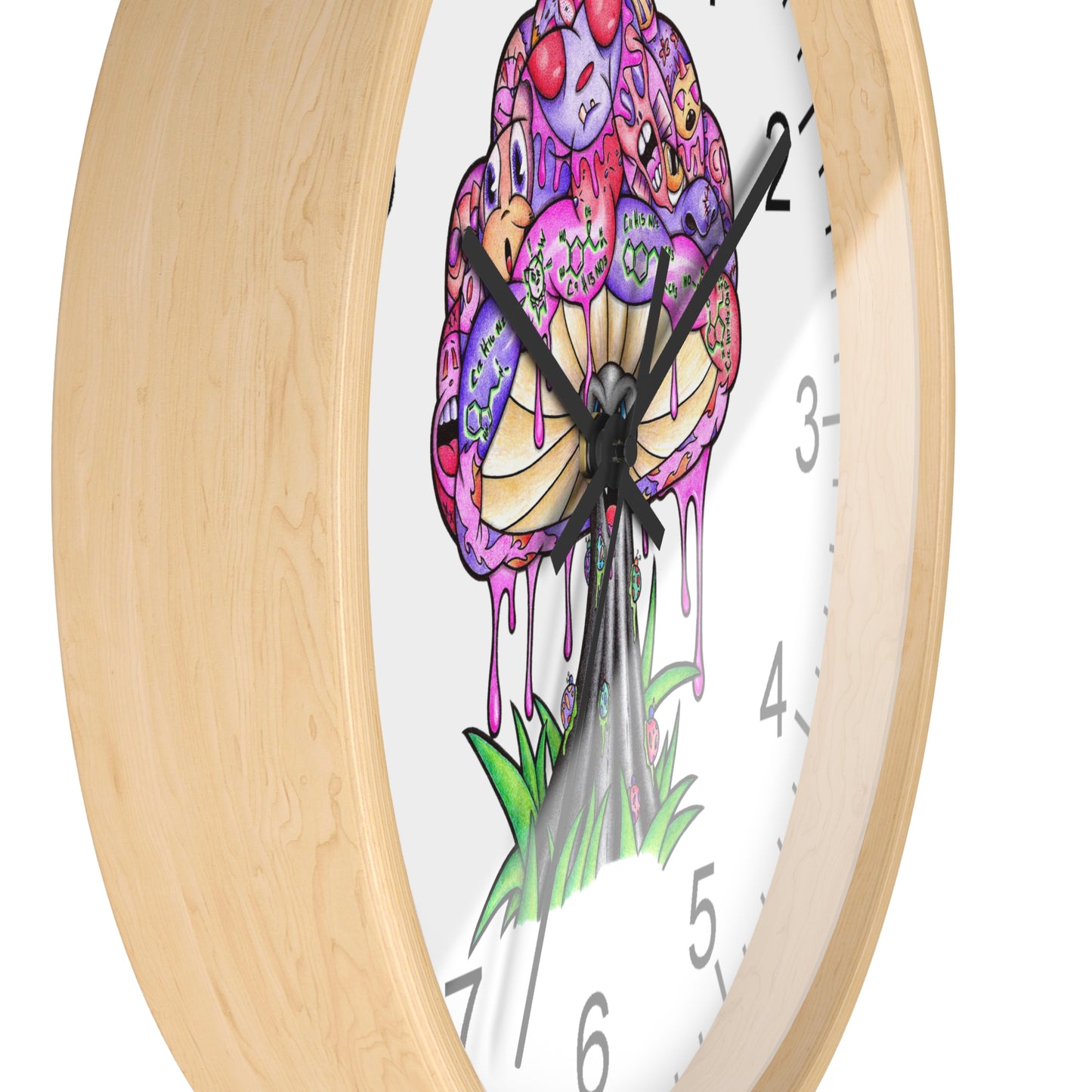 Shroom Wall Clock