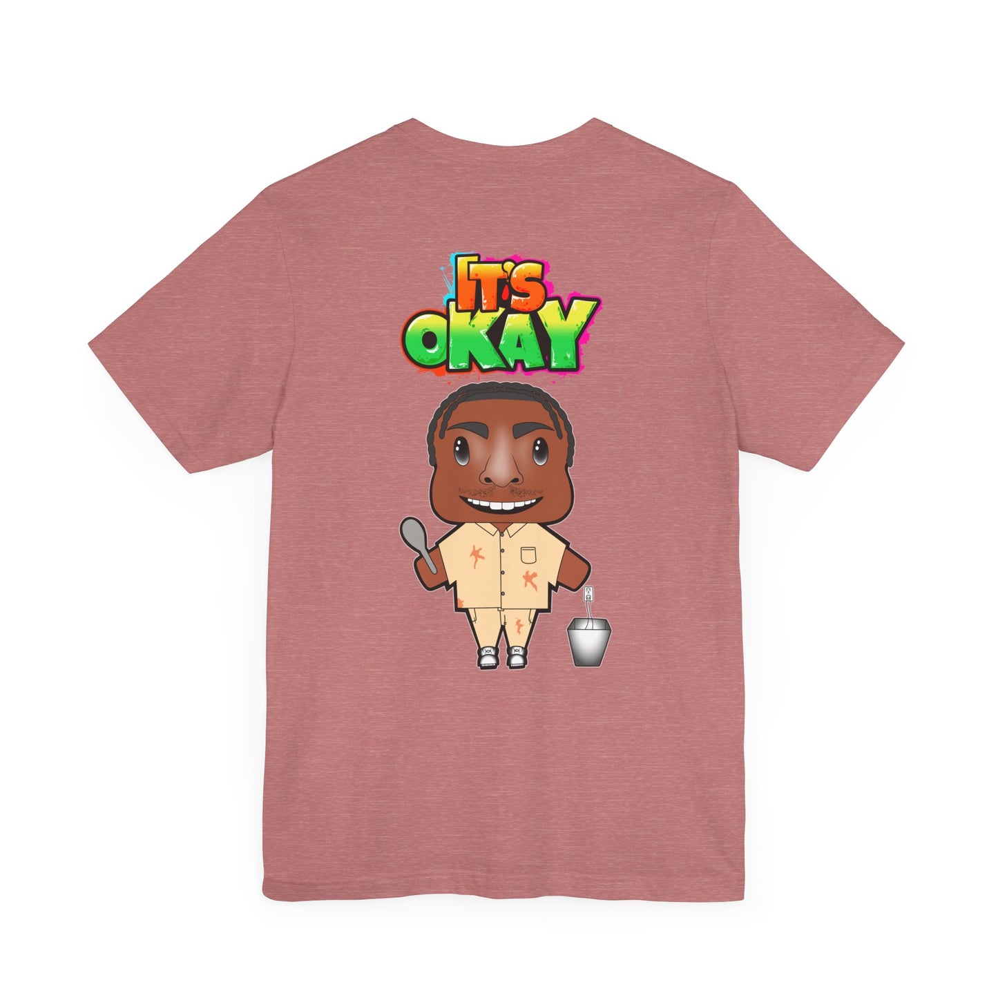 T-shirt with Koshi Bear Logo and Casel from the It's Okay Collection