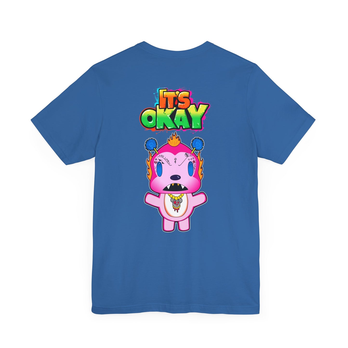 T-shirt with Koshi Bear Logo and  Phu from the It's Okay Collection