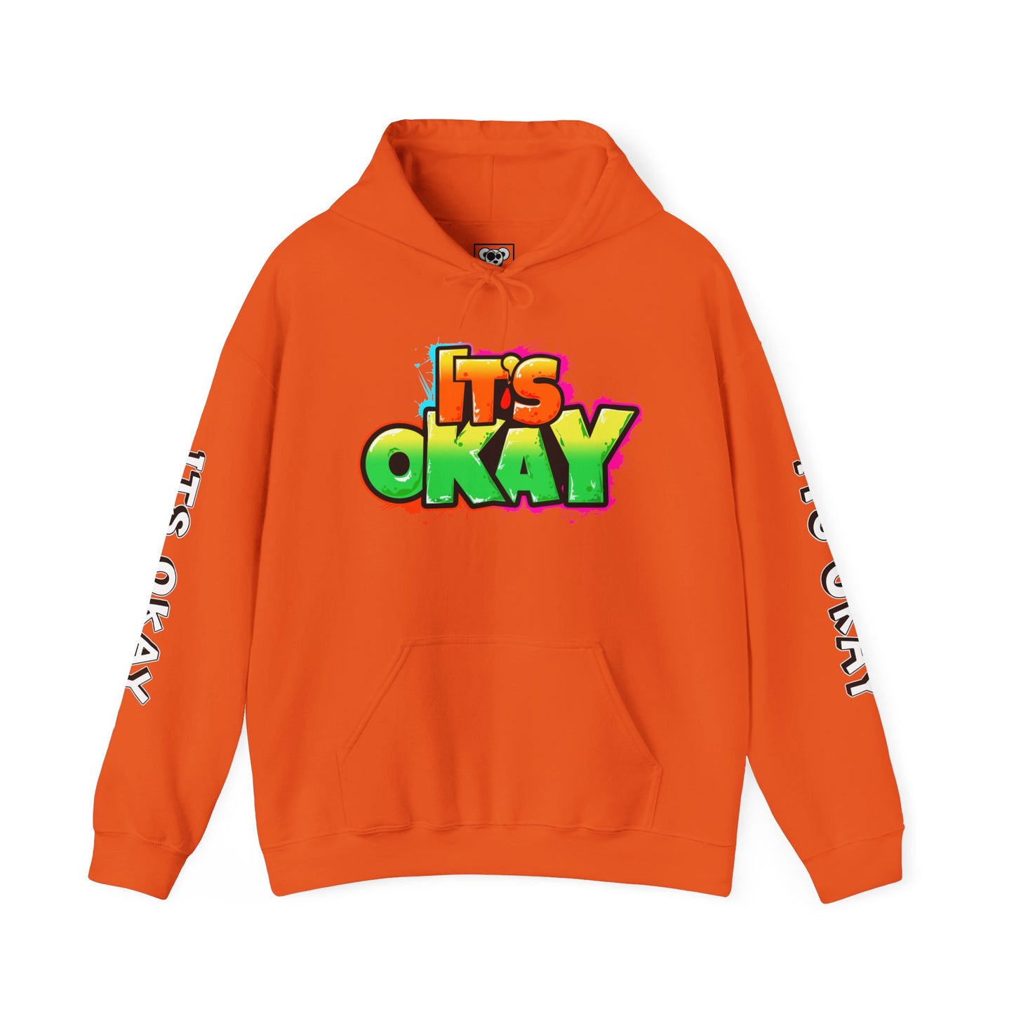 Graffiti It's Okay Unisex Hoodie Sweatshirt with Jawbo