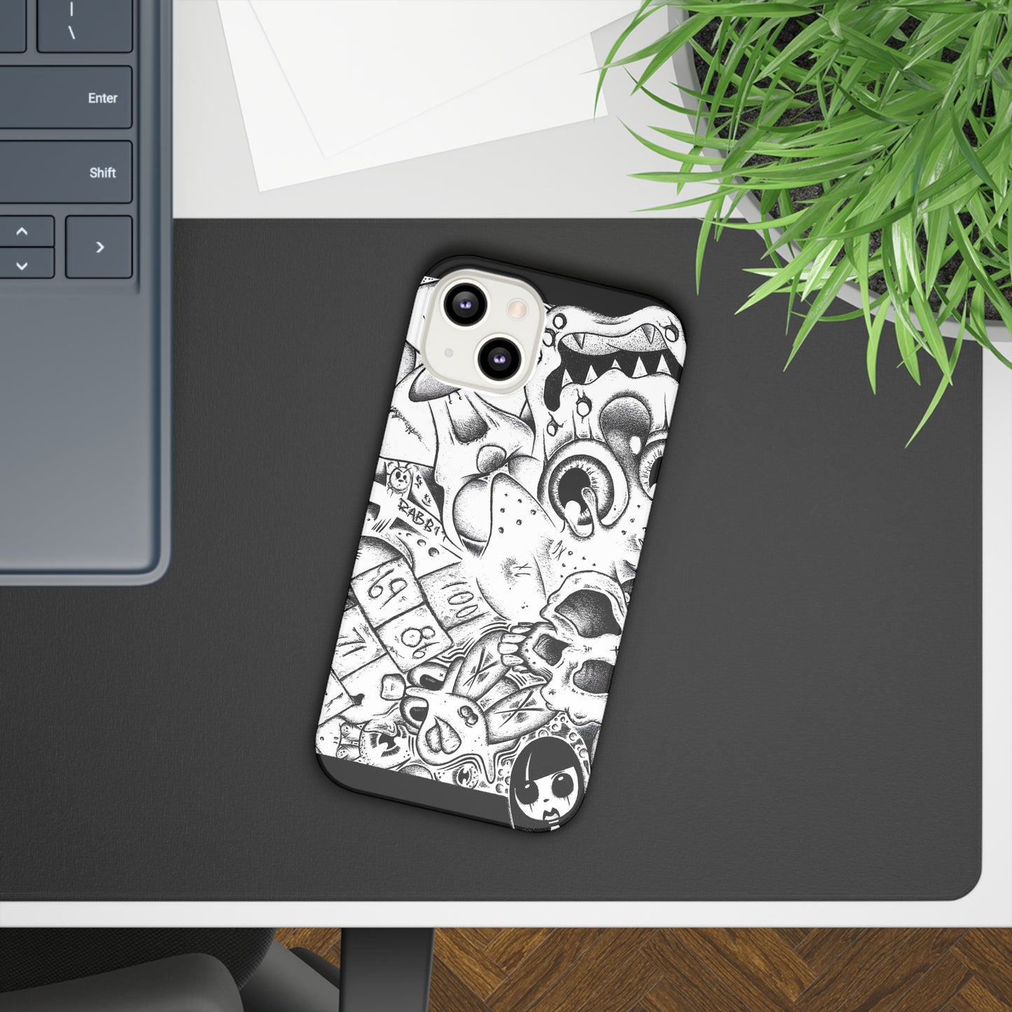 B&W Koshir  World Collage Slim Cases