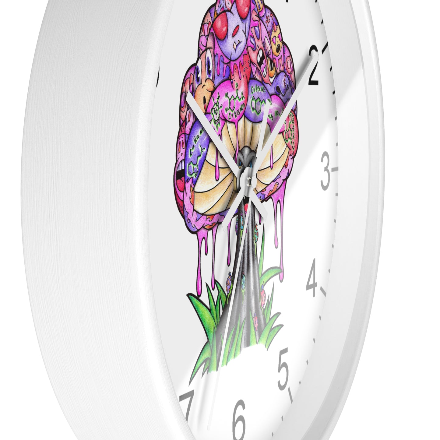 Shroom Wall Clock