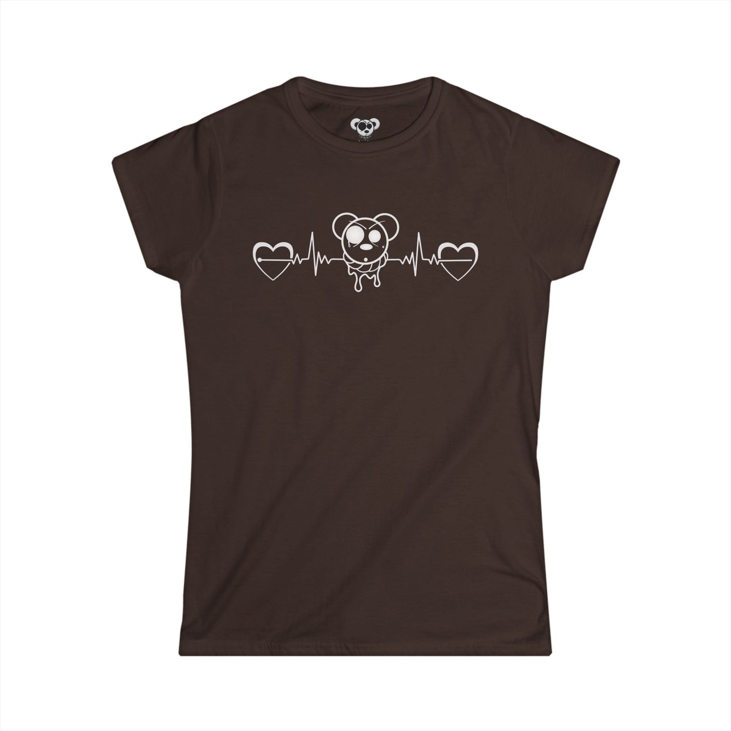 Heart EKG Women's Softstyle Tee