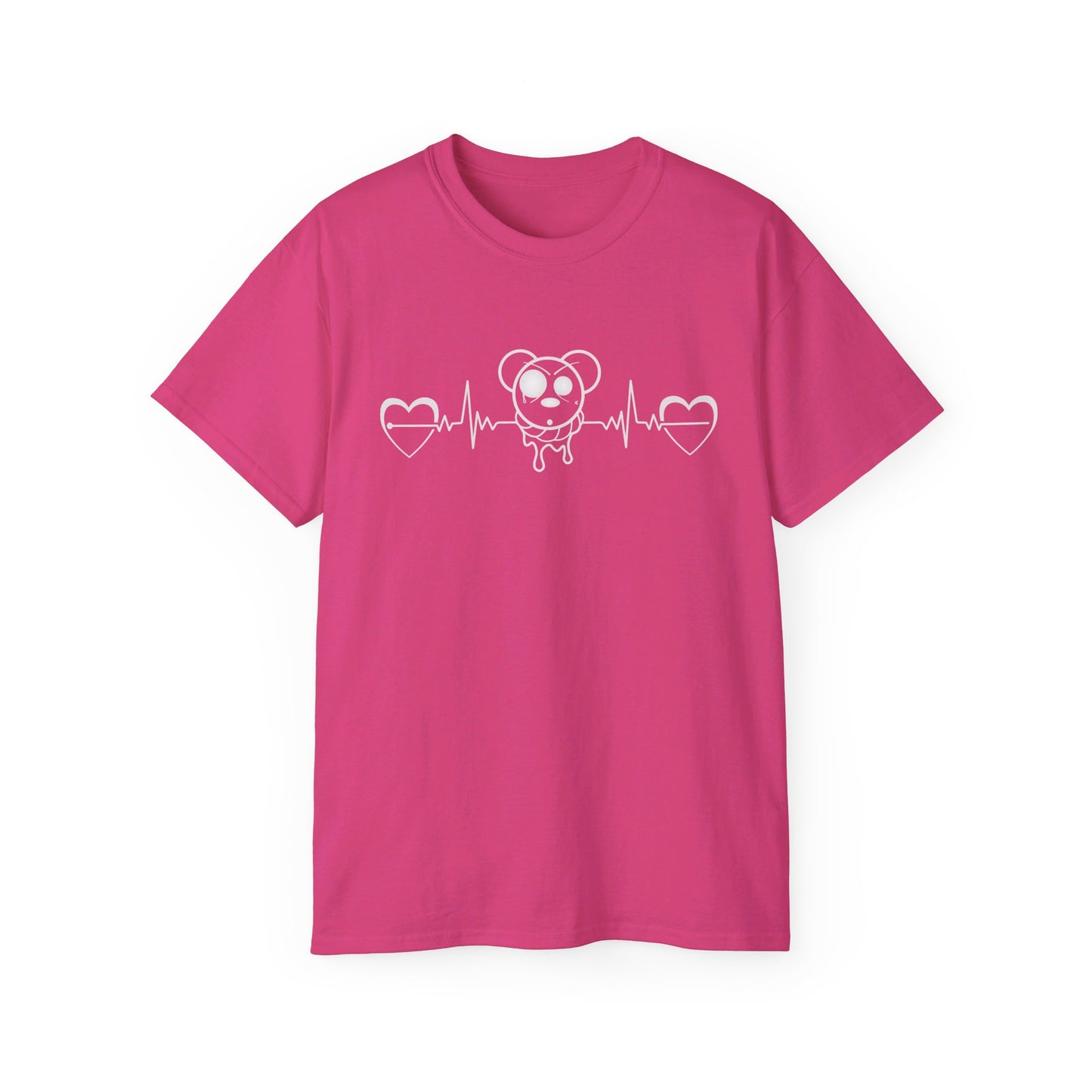 Heart EKG Ultra Cotton Tee