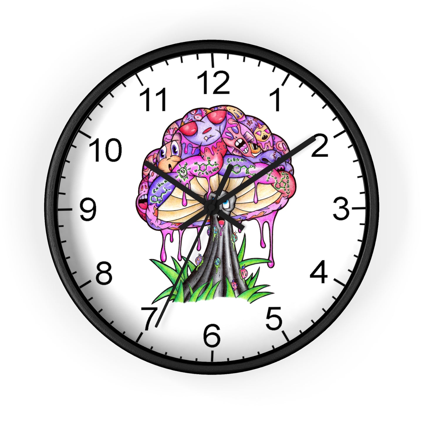 Shroom Wall Clock