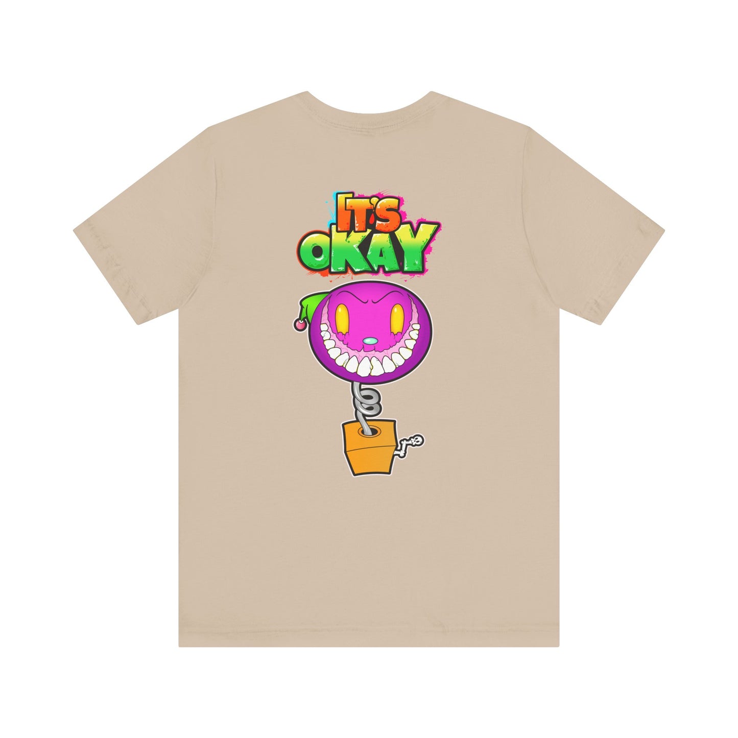 T-shirt with Koshi Bear Logo and Jack from the It's Okay Collection