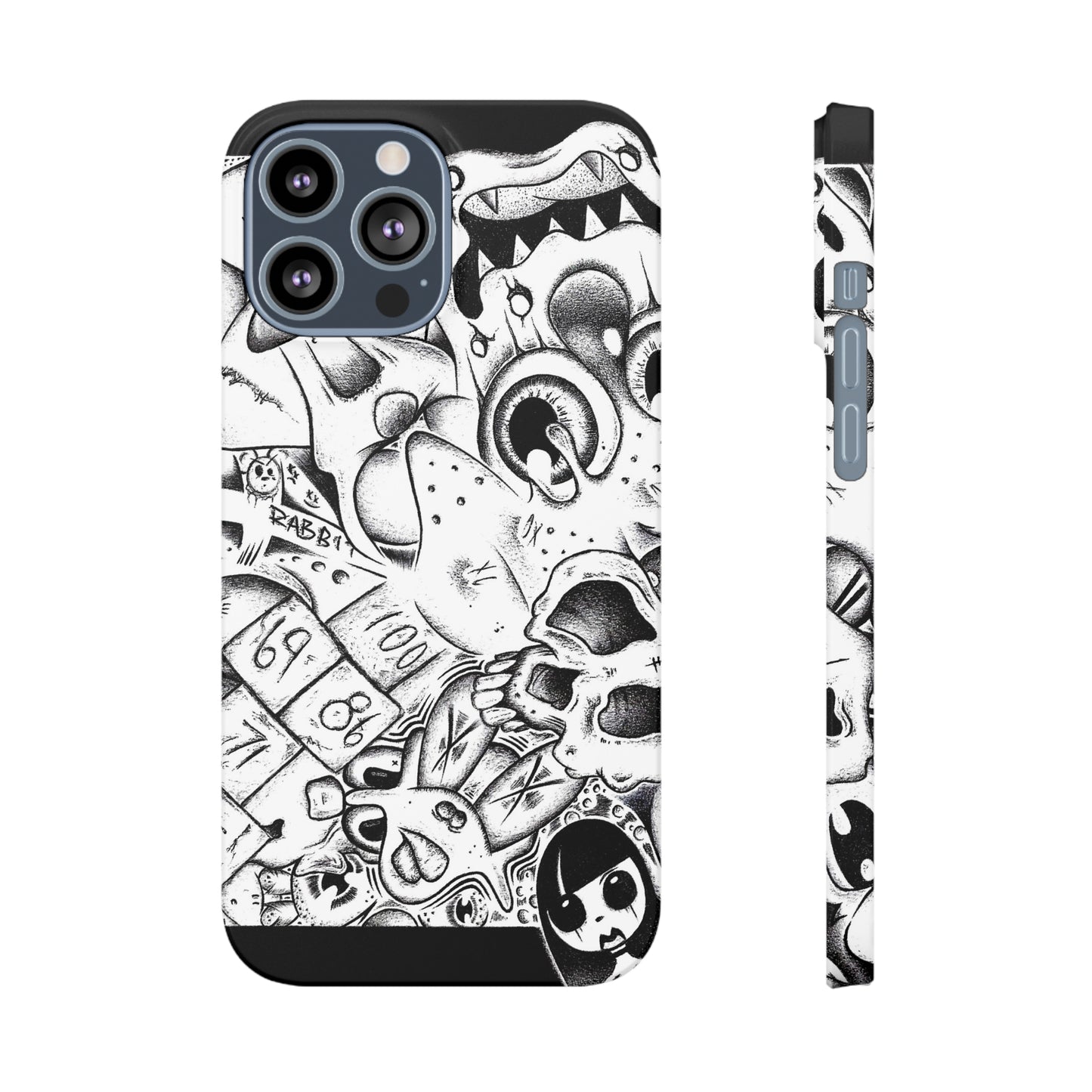 B&W Koshir  World Collage Slim Cases