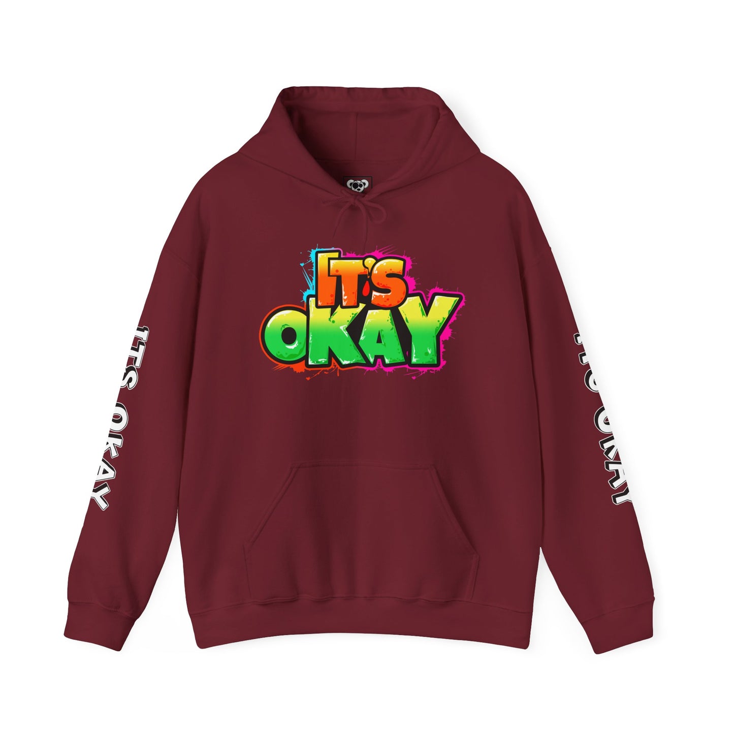 Graffiti It's Okay Unisex Hoodie Sweatshirt with Krishade