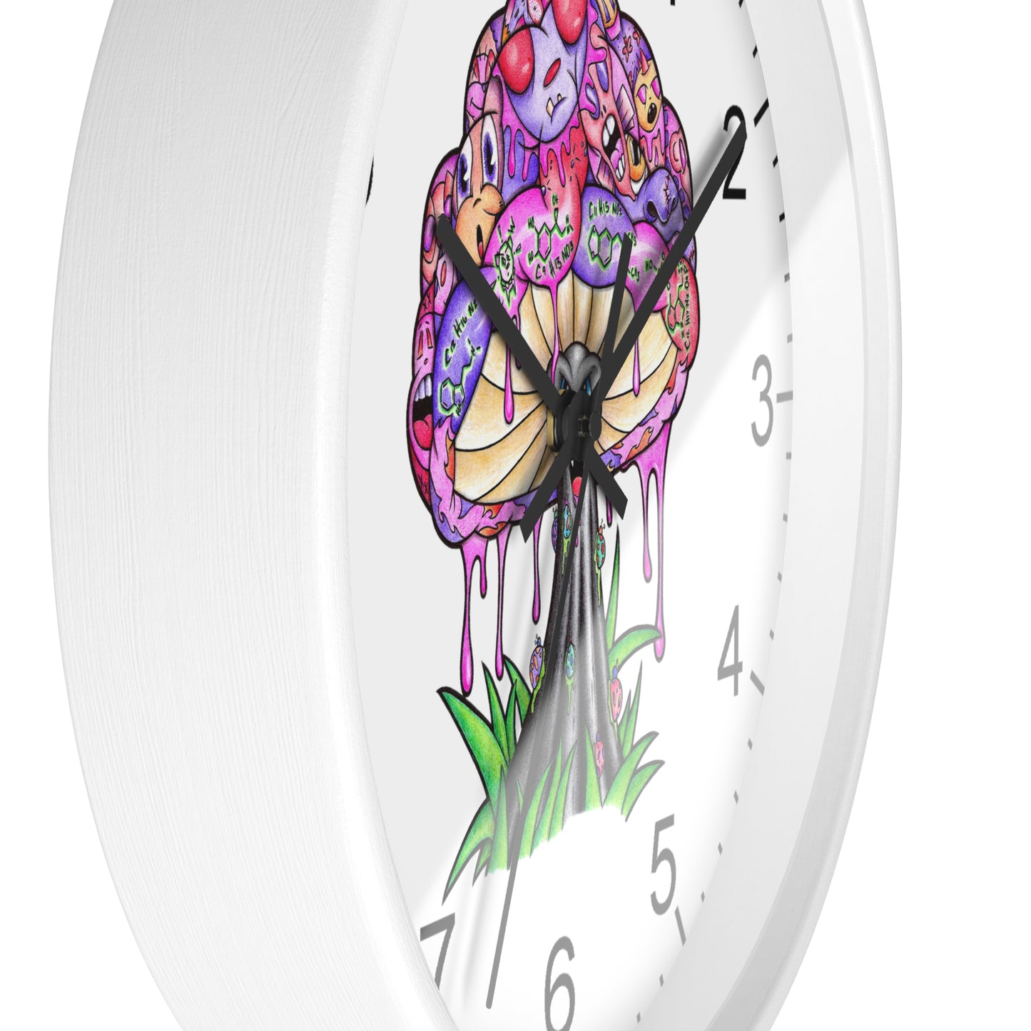 Shroom Wall Clock