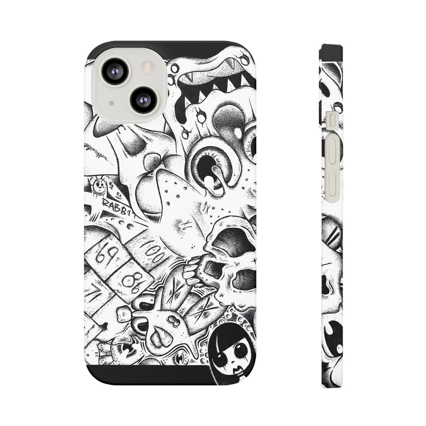 B&W Koshir  World Collage Slim Cases