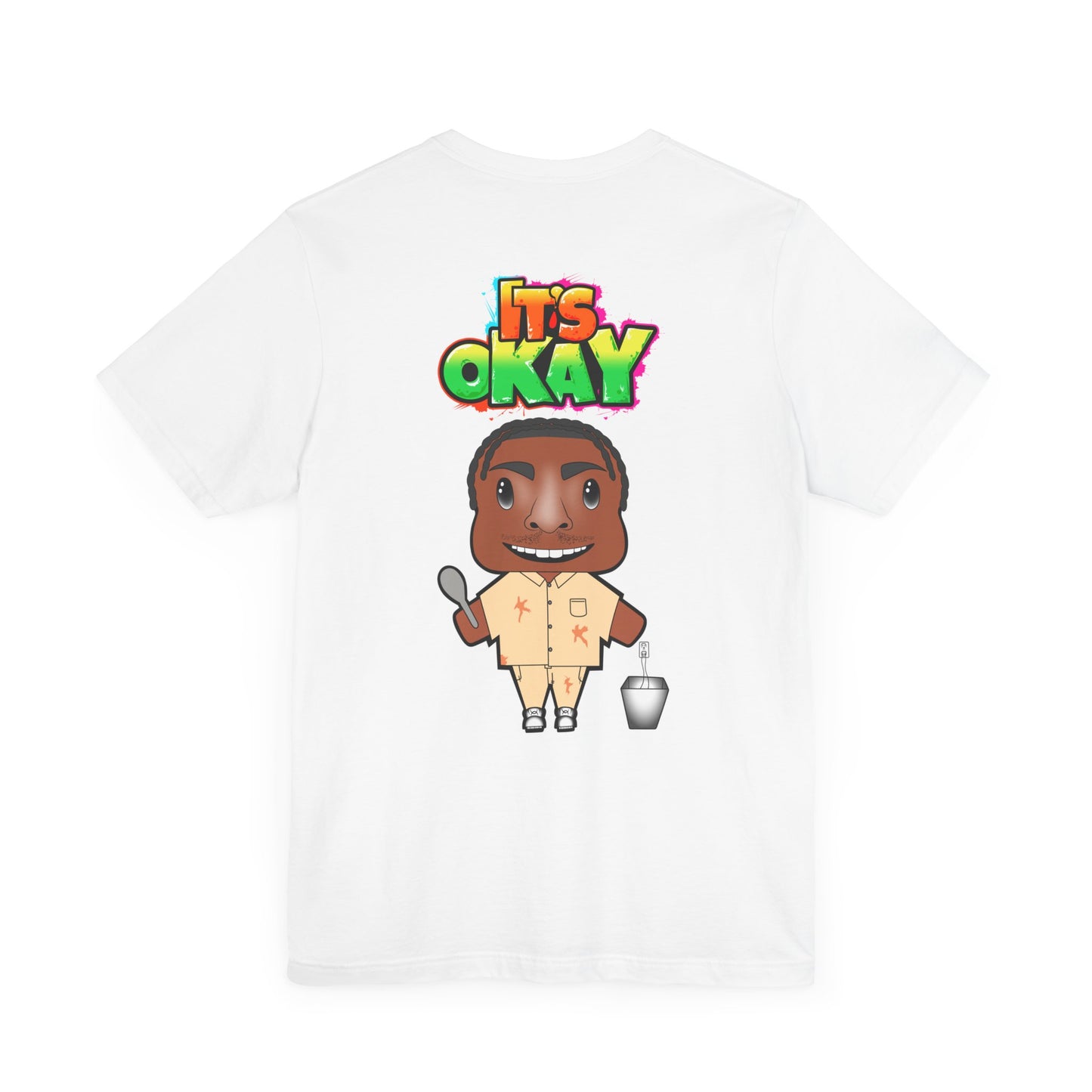 T-shirt with Koshi Bear Logo and Casel from the It's Okay Collection