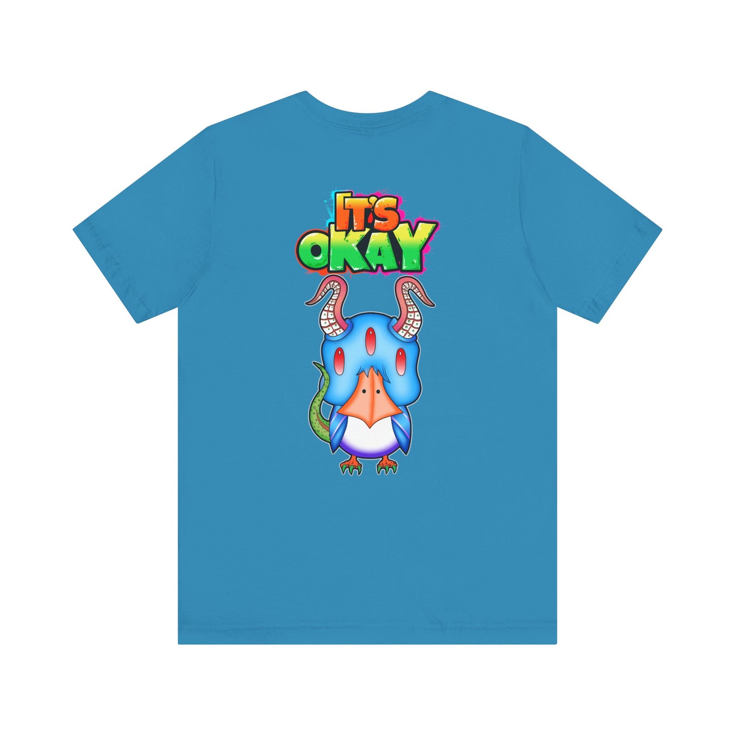 T-shirt with Koshi Bear Logo and Krishade from the It's Okay Collection