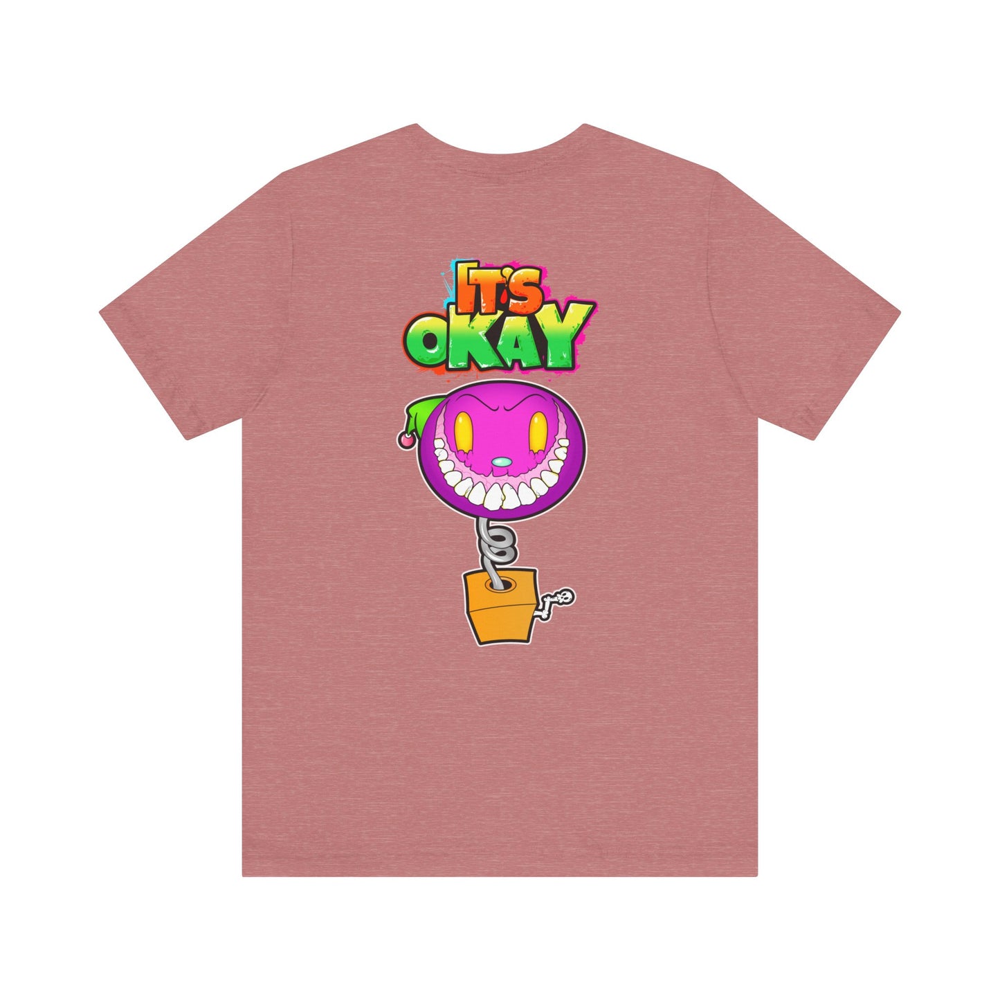 T-shirt with Koshi Bear Logo and Jack from the It's Okay Collection