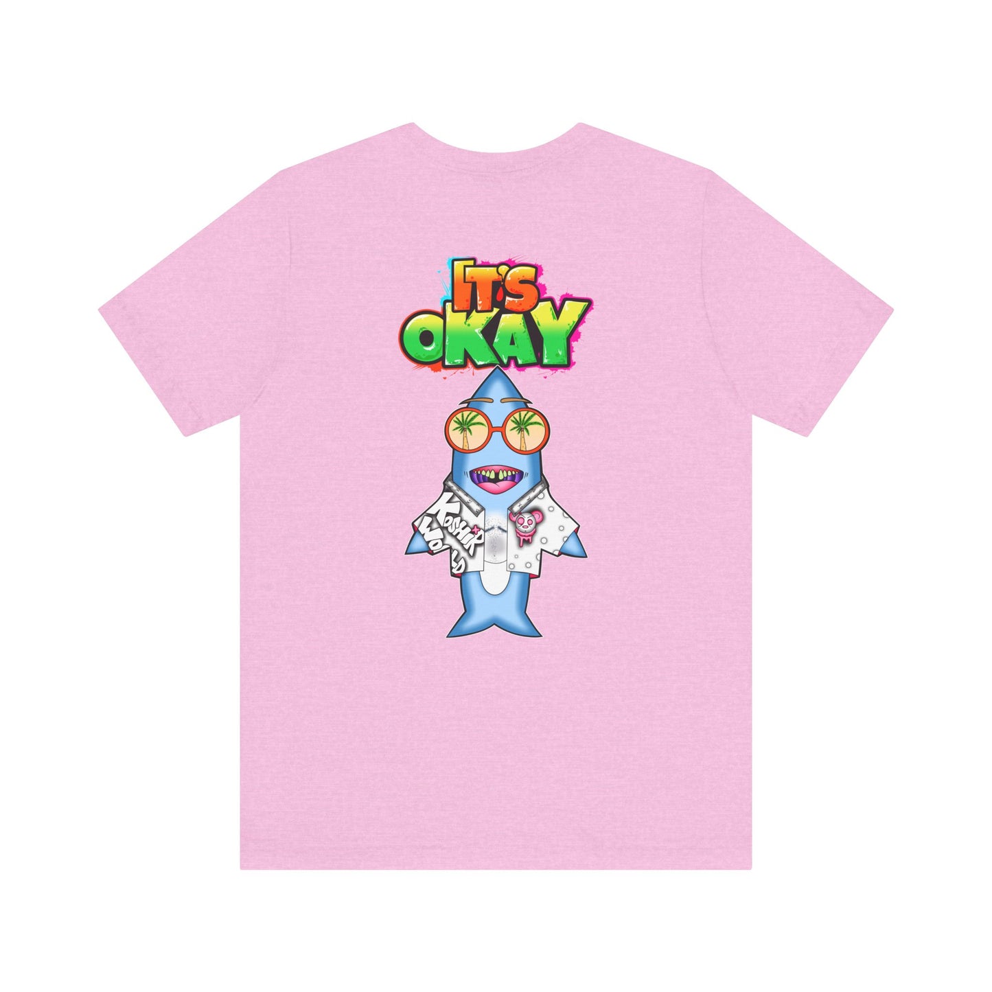 T-shirt with Koshi Bear Logo and Jawbo from the It's Okay Collection