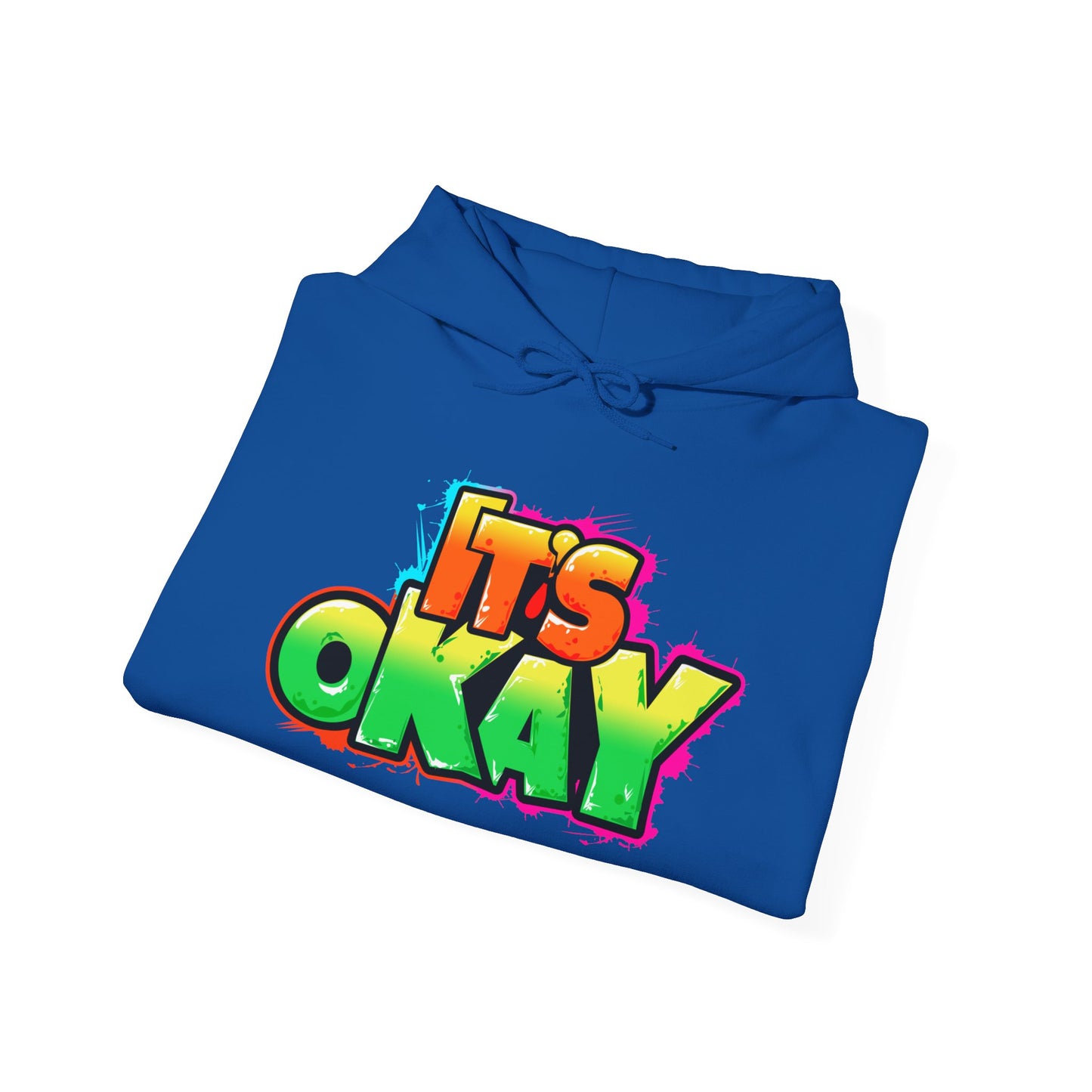 Graffiti It's Okay Unisex Hoodie Sweatshirt with Jawbo