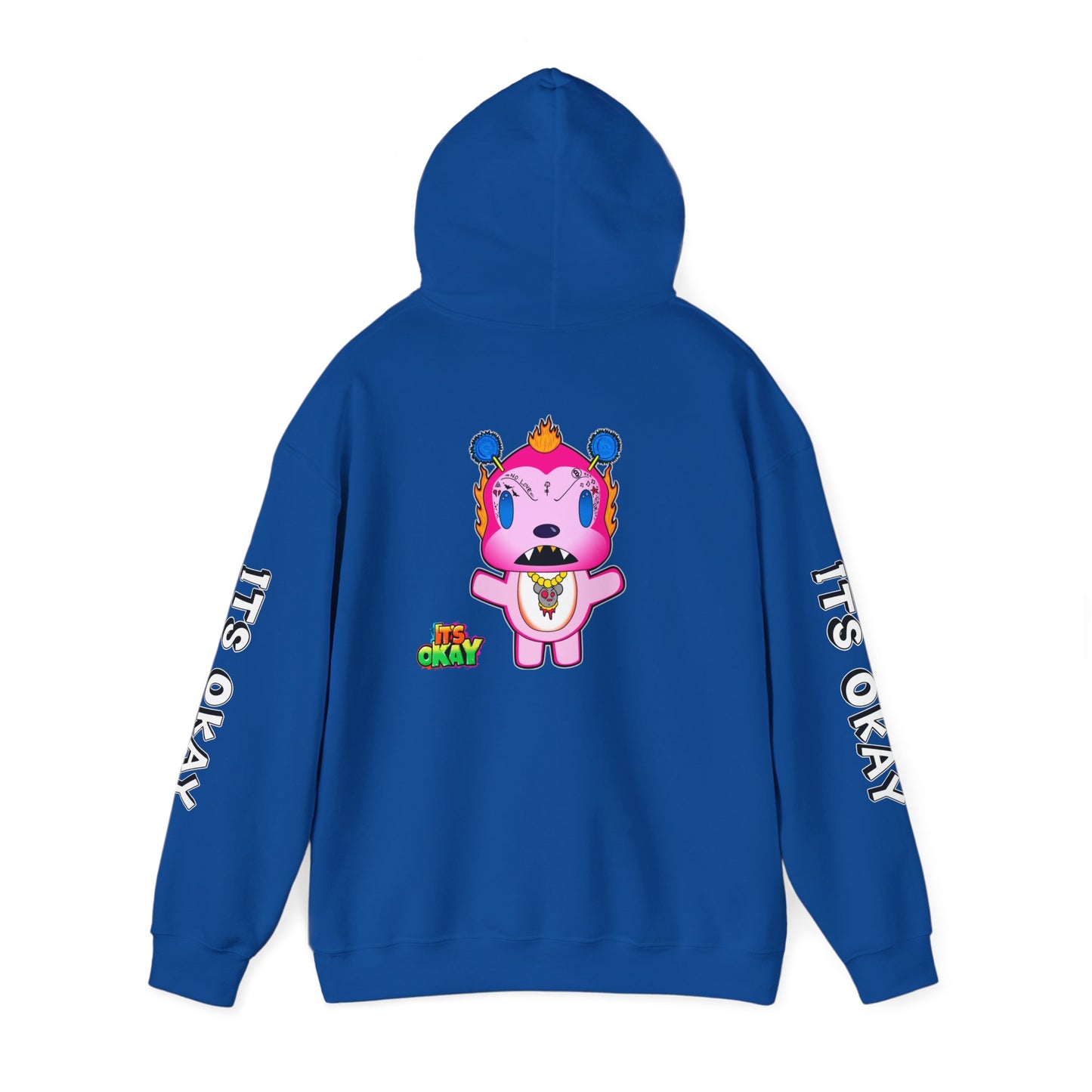 Graffiti It's Okay Unisex Hoodie Sweatshirt with Furioso