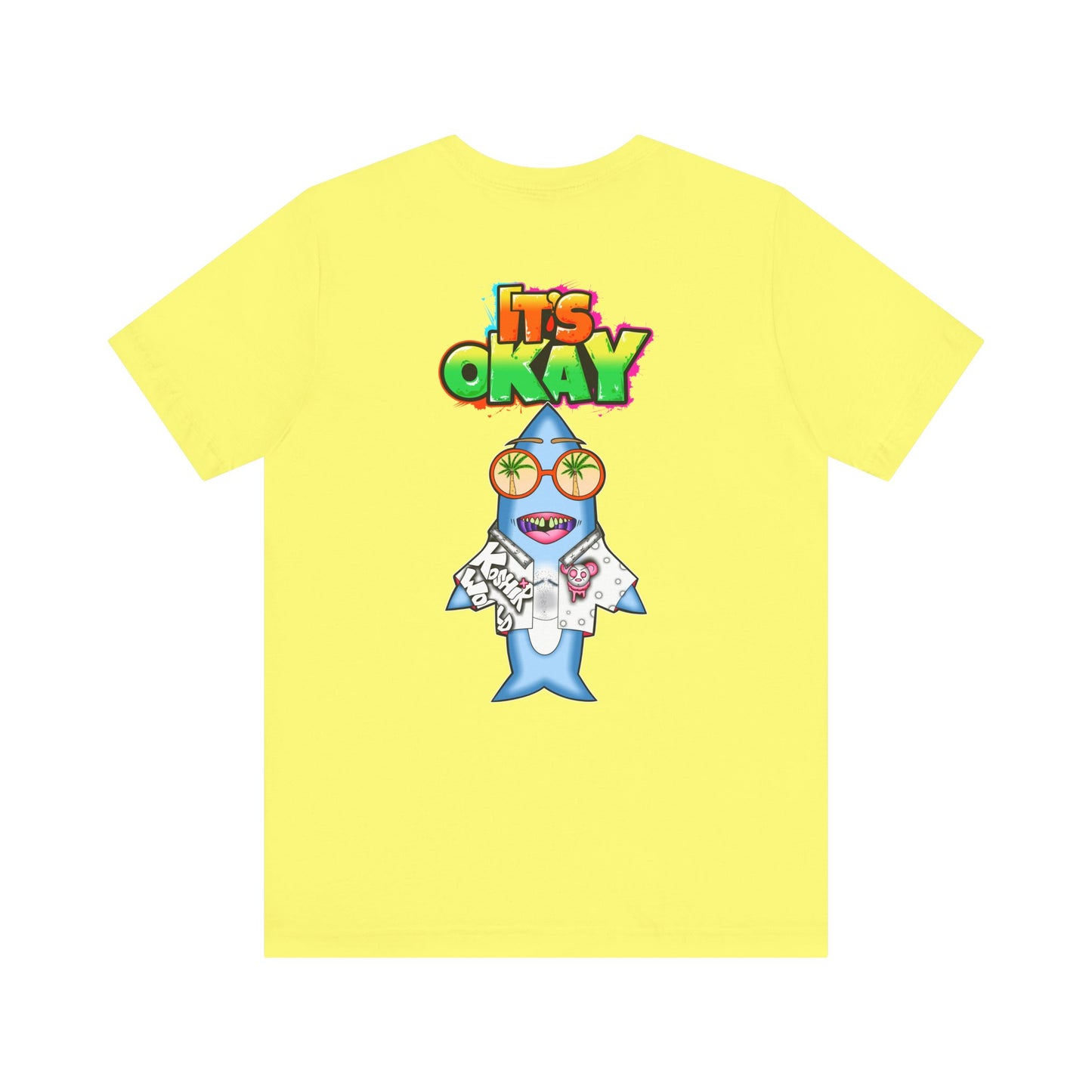 T-shirt with Koshi Bear Logo and Jawbo from the It's Okay Collection