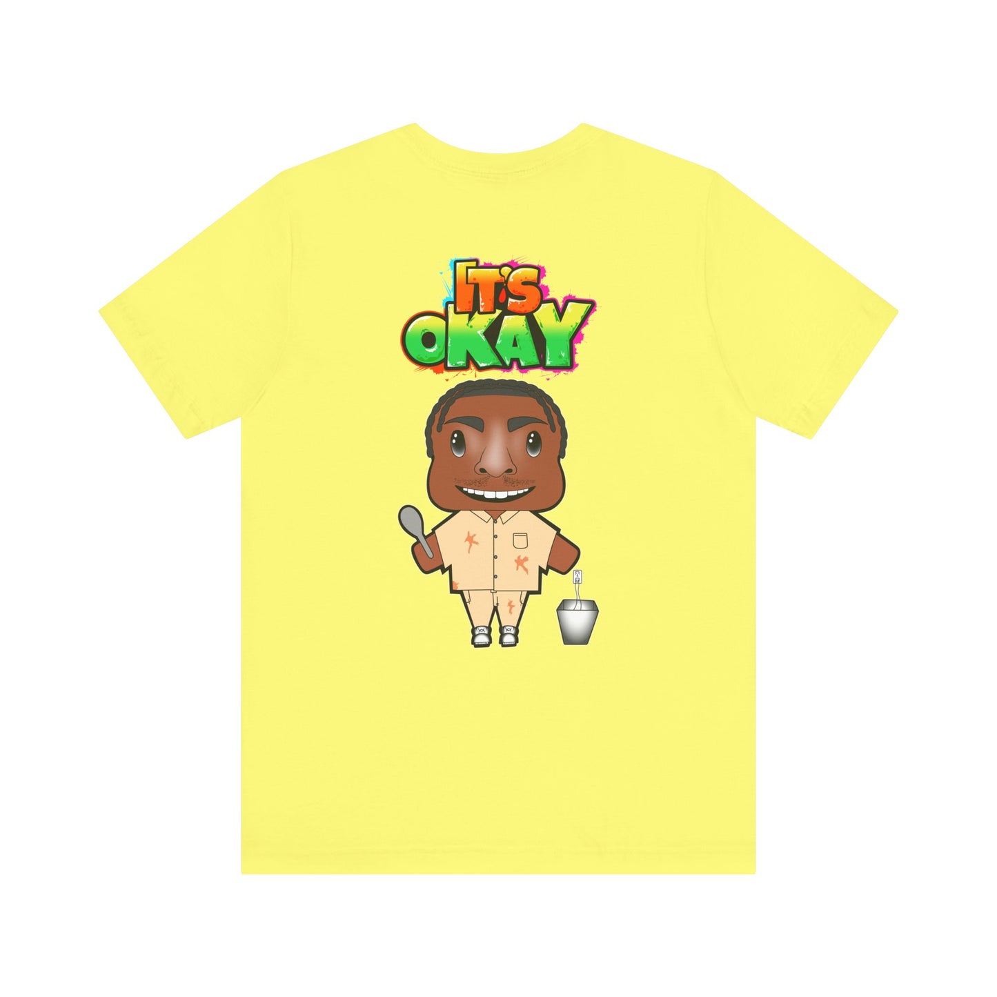 T-shirt with Koshi Bear Logo and Casel from the It's Okay Collection