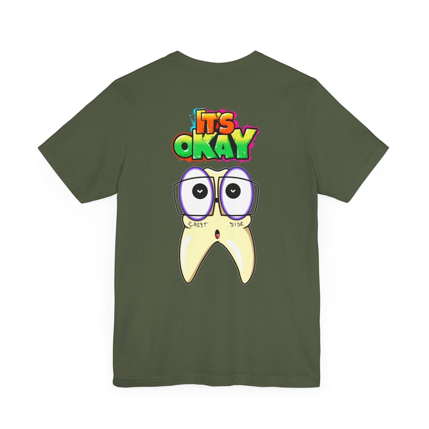 T-shirt with Koshi Bear Logo and Timmi from the It's Okay Collection