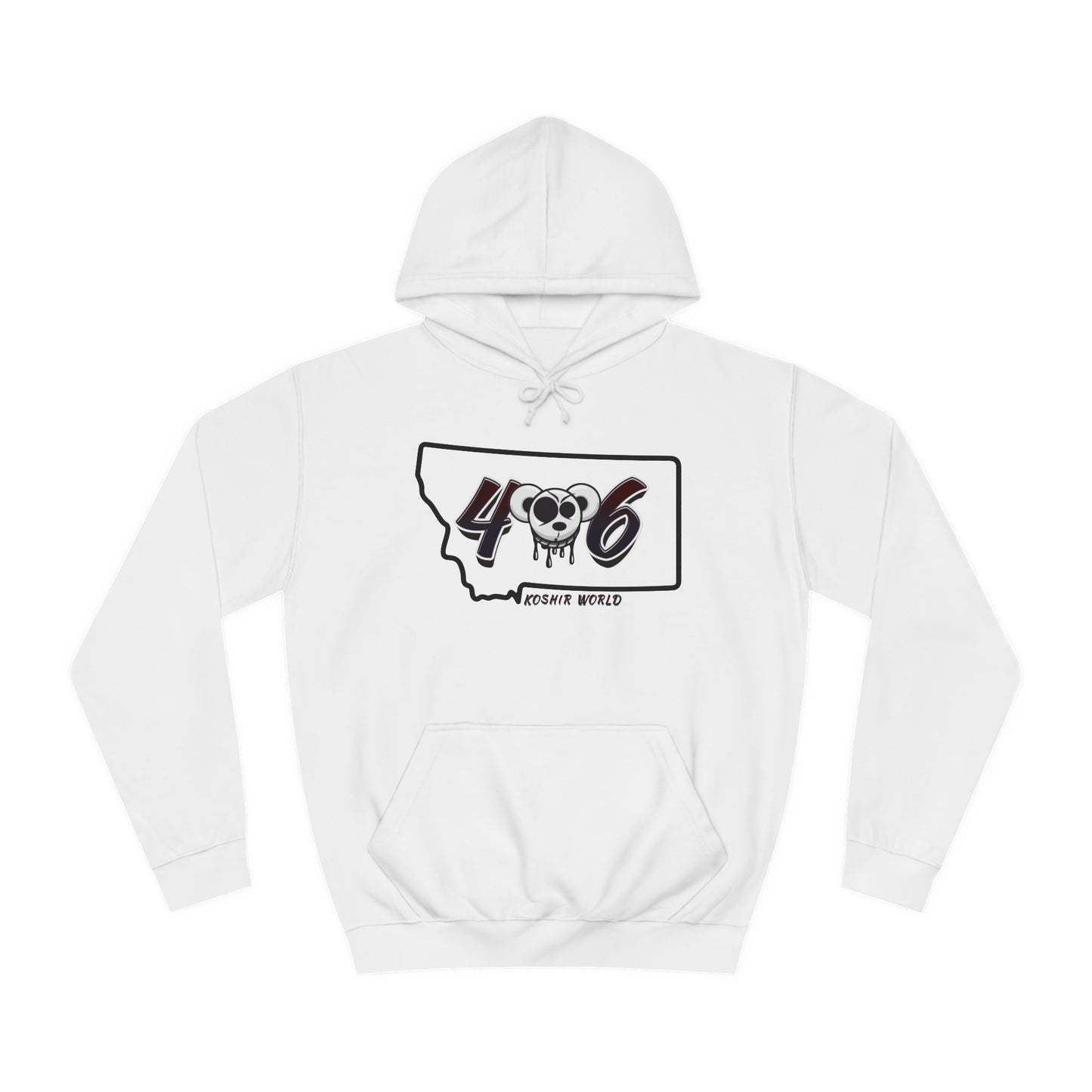 Koshir World MT 406 Hoodie with Koshi Bear Logo